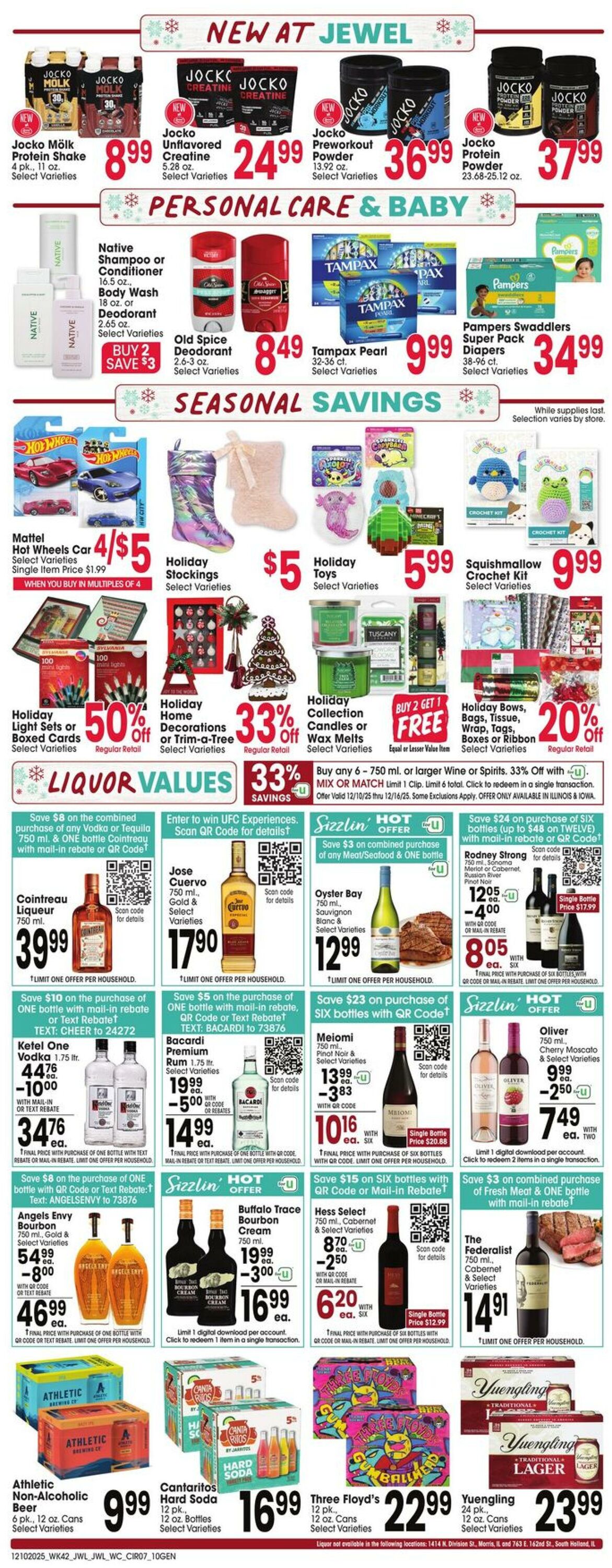 Weekly ad Jewel Osco 12/10/2025 - 12/16/2025