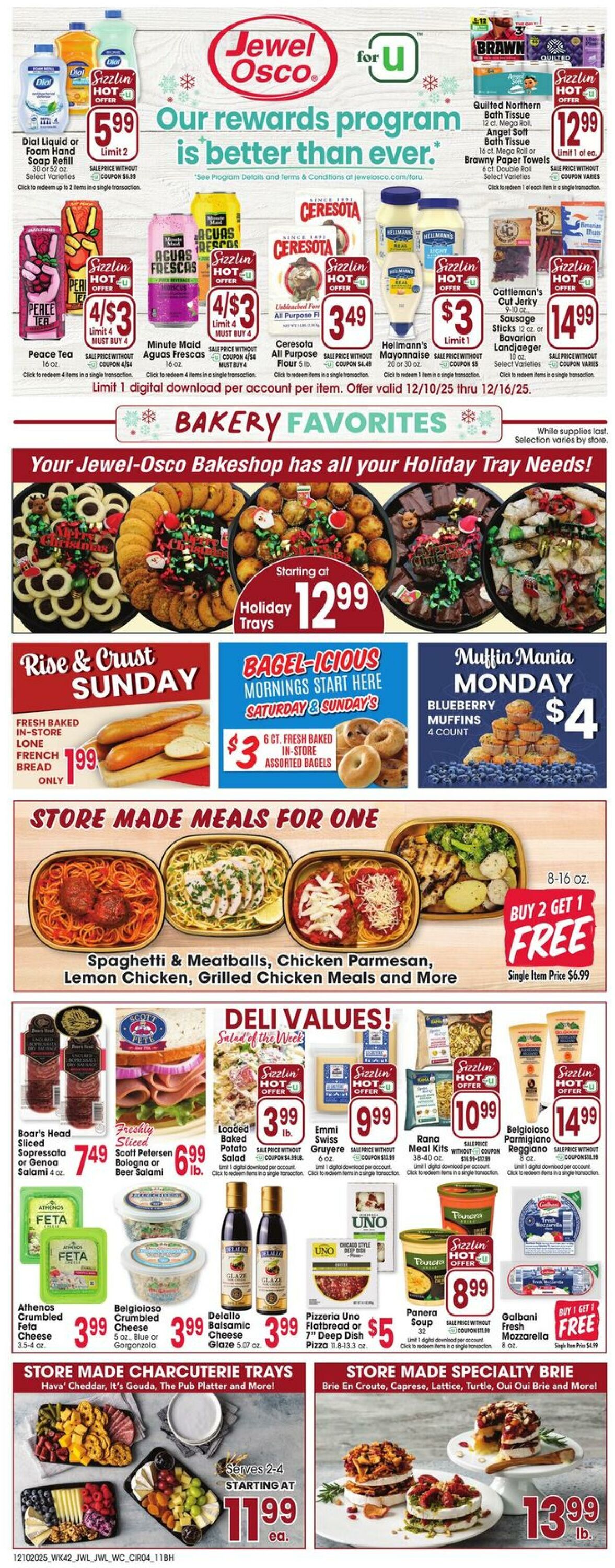 Weekly ad Jewel Osco 12/10/2025 - 12/16/2025