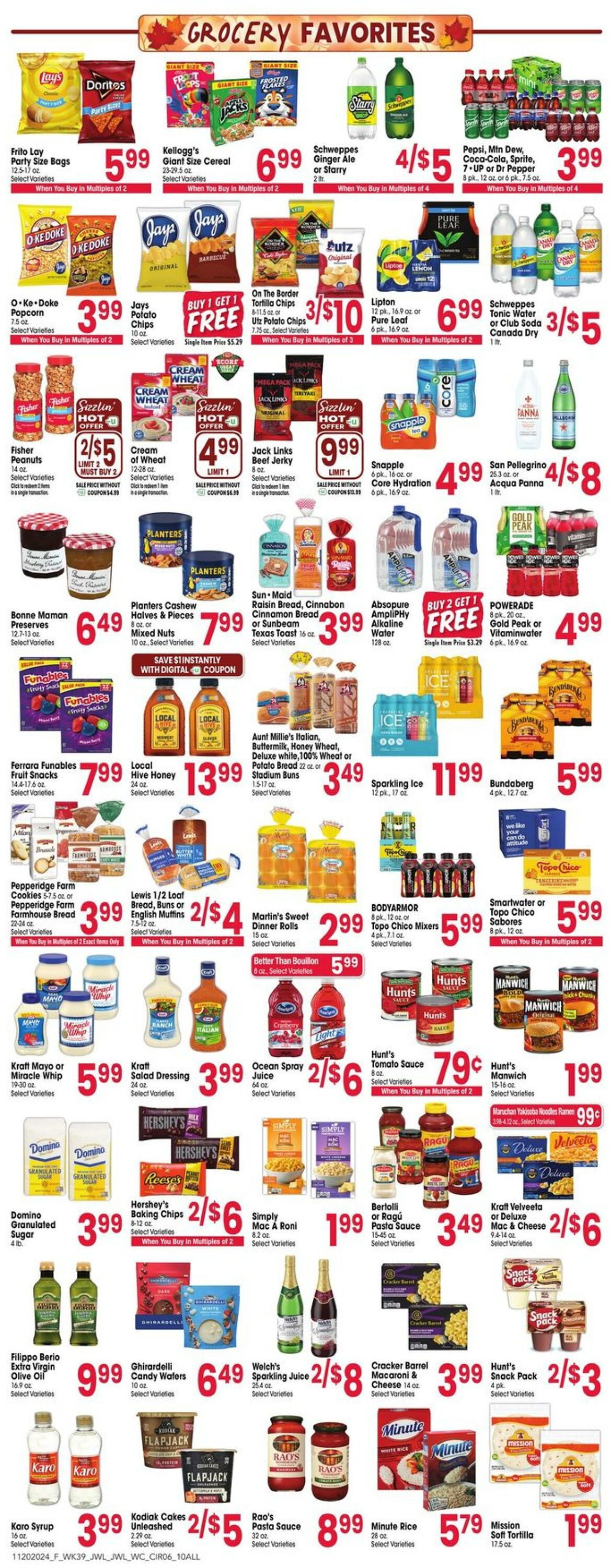 Weekly ad Jewel Osco 11/20/2024 - 11/26/2024