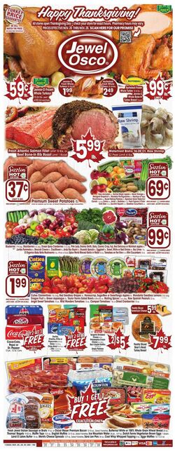 Weekly ad Jewel Osco 11/20/2024 - 11/26/2024