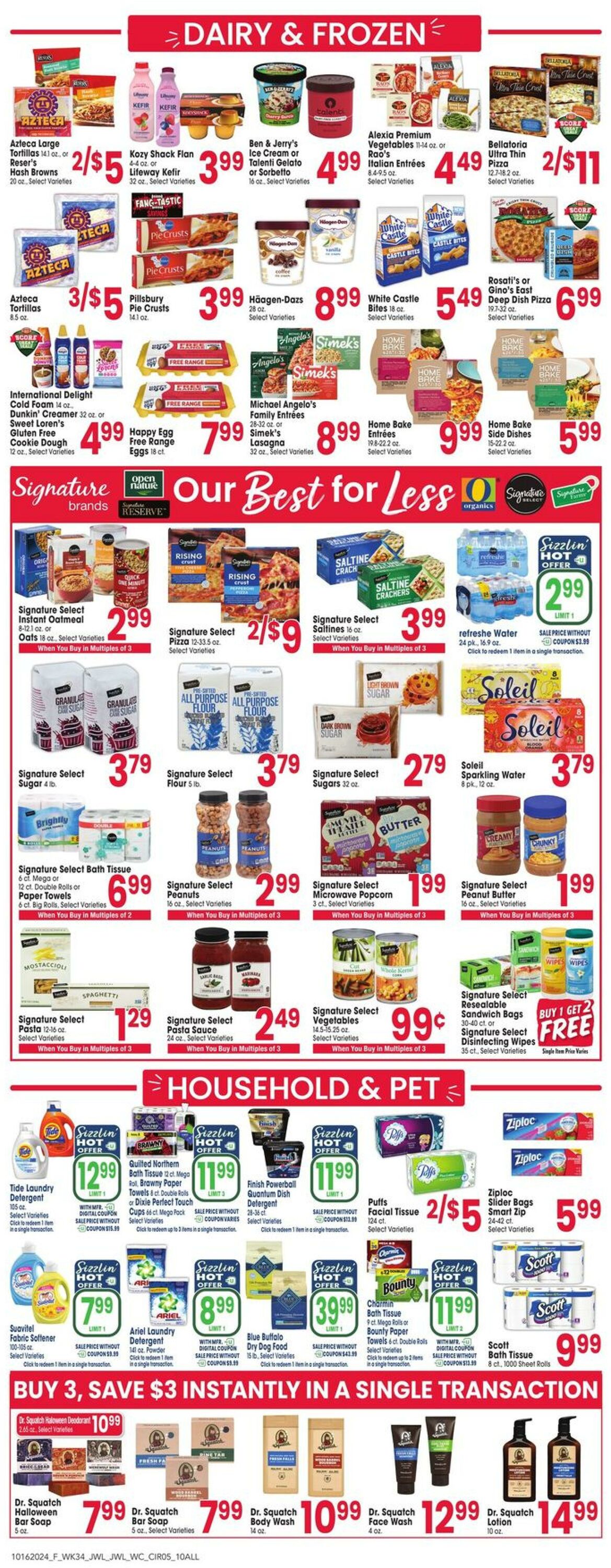 Weekly ad Jewel Osco 10/16/2024 - 10/22/2024