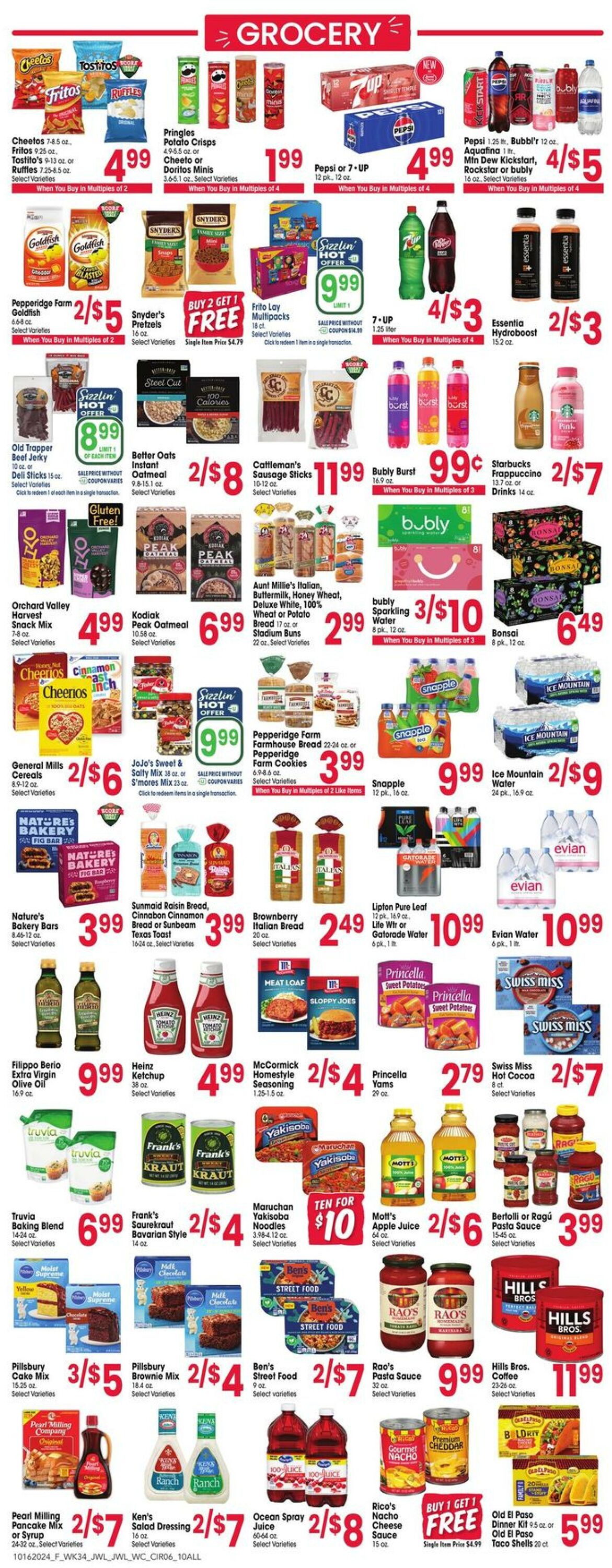 Weekly ad Jewel Osco 10/16/2024 - 10/22/2024