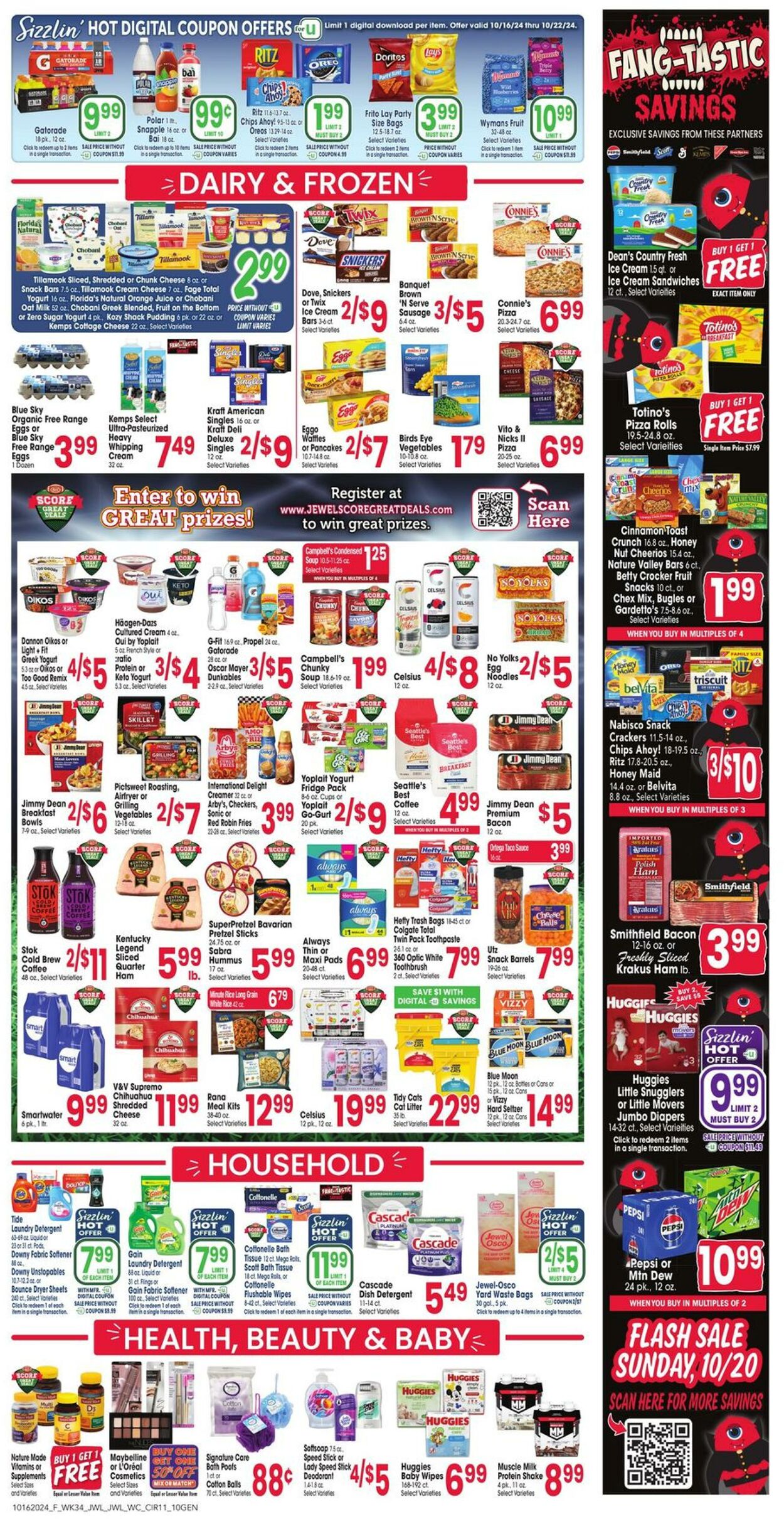 Weekly ad Jewel Osco 10/16/2024 - 10/22/2024