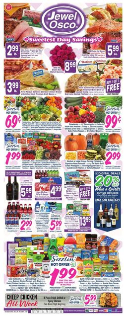 Weekly ad Jewel Osco 10/09/2024 - 10/15/2024