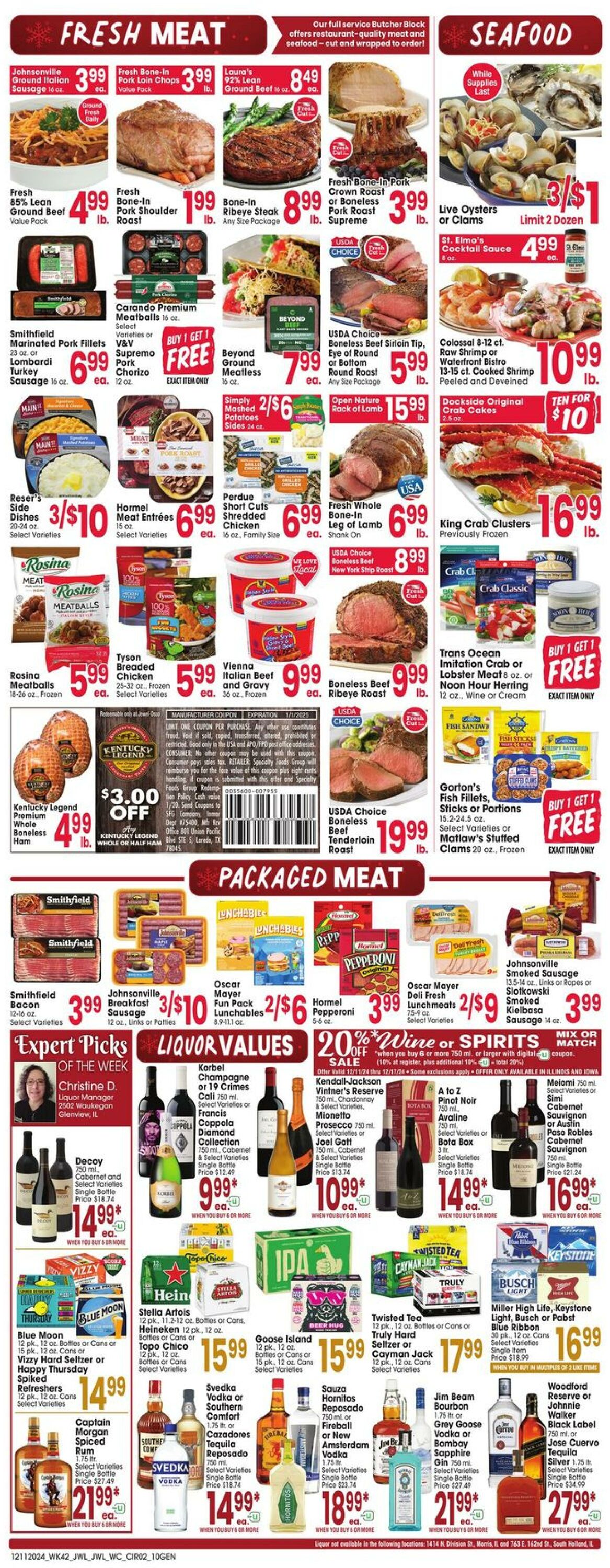 Weekly ad Jewel Osco 12/11/2024 - 12/17/2024