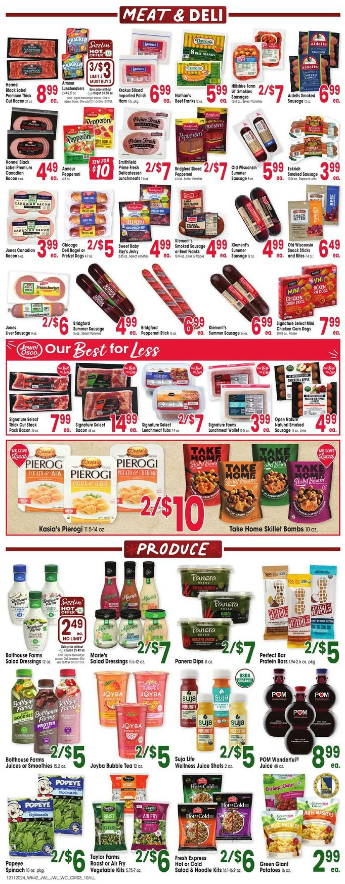 Weekly ad Jewel Osco 12/11/2024 - 12/17/2024