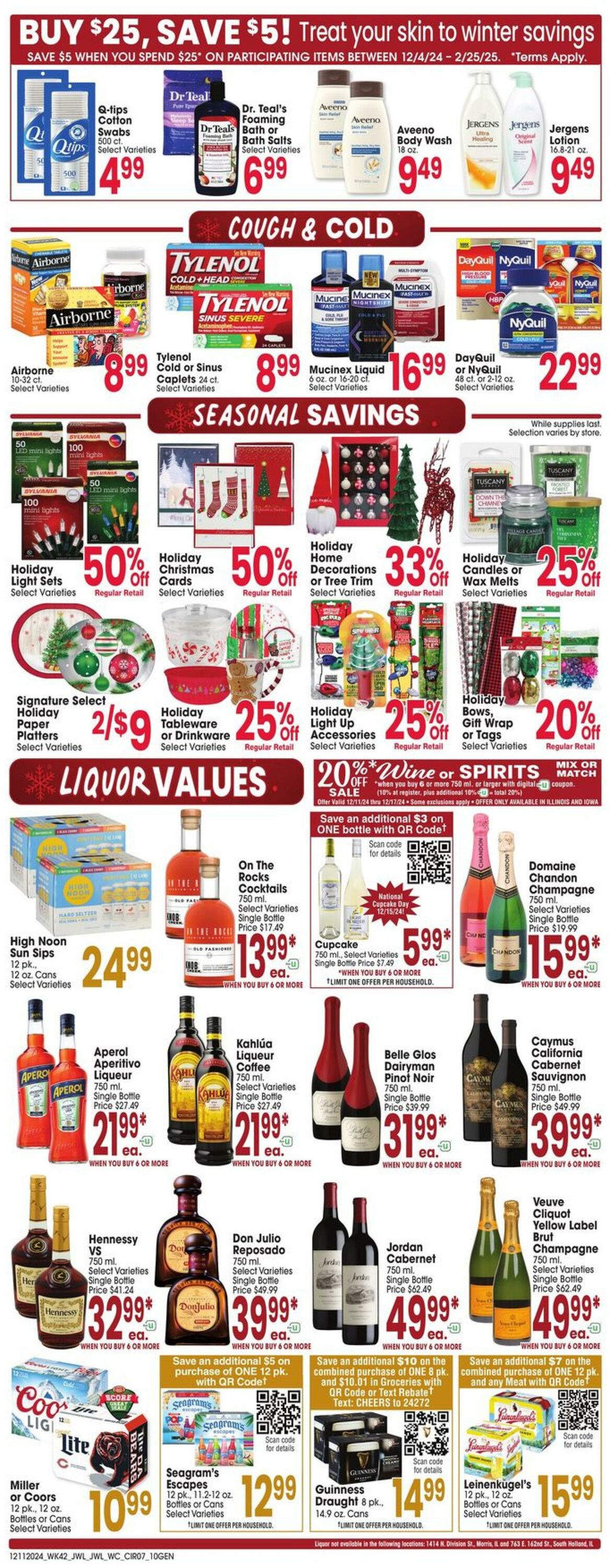 Weekly ad Jewel Osco 12/11/2024 - 12/17/2024