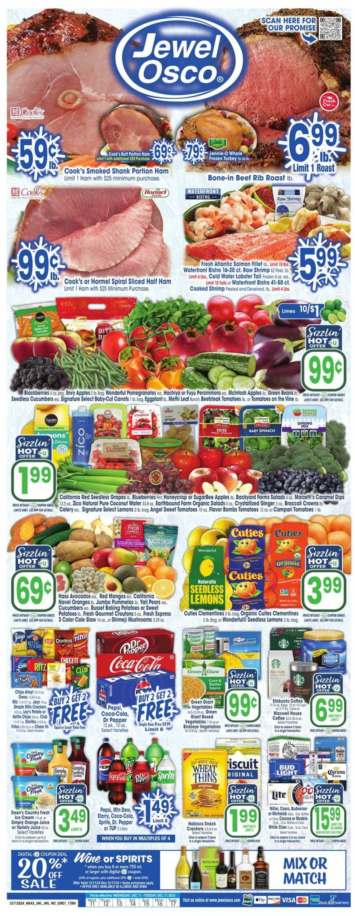 Weekly ad Jewel Osco 12/11/2024 - 12/17/2024