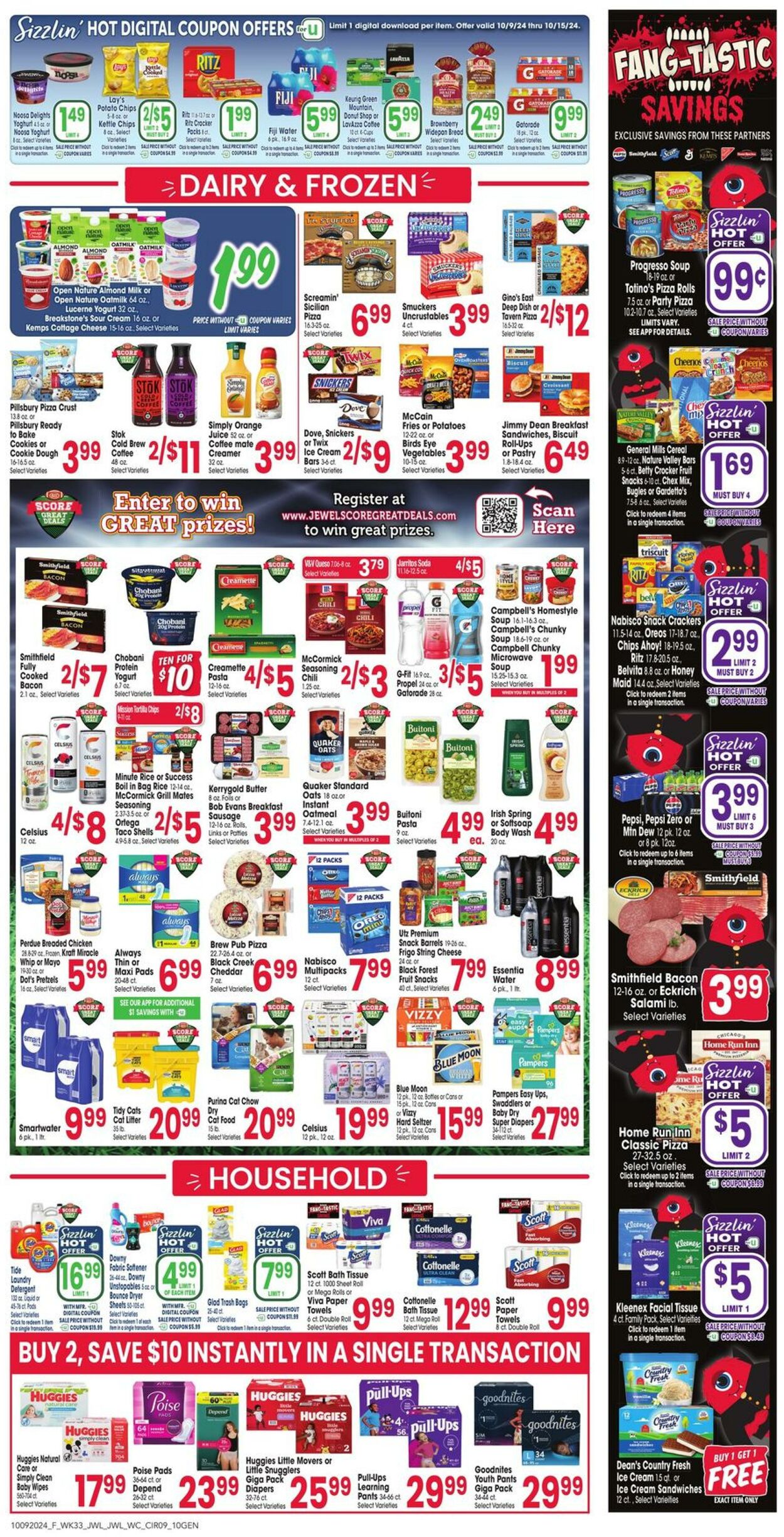 Weekly ad Jewel Osco 10/09/2024 - 10/15/2024