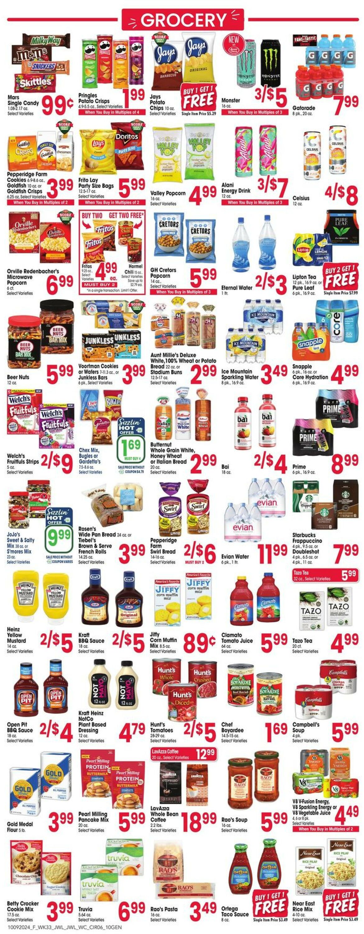 Weekly ad Jewel Osco 10/09/2024 - 10/15/2024