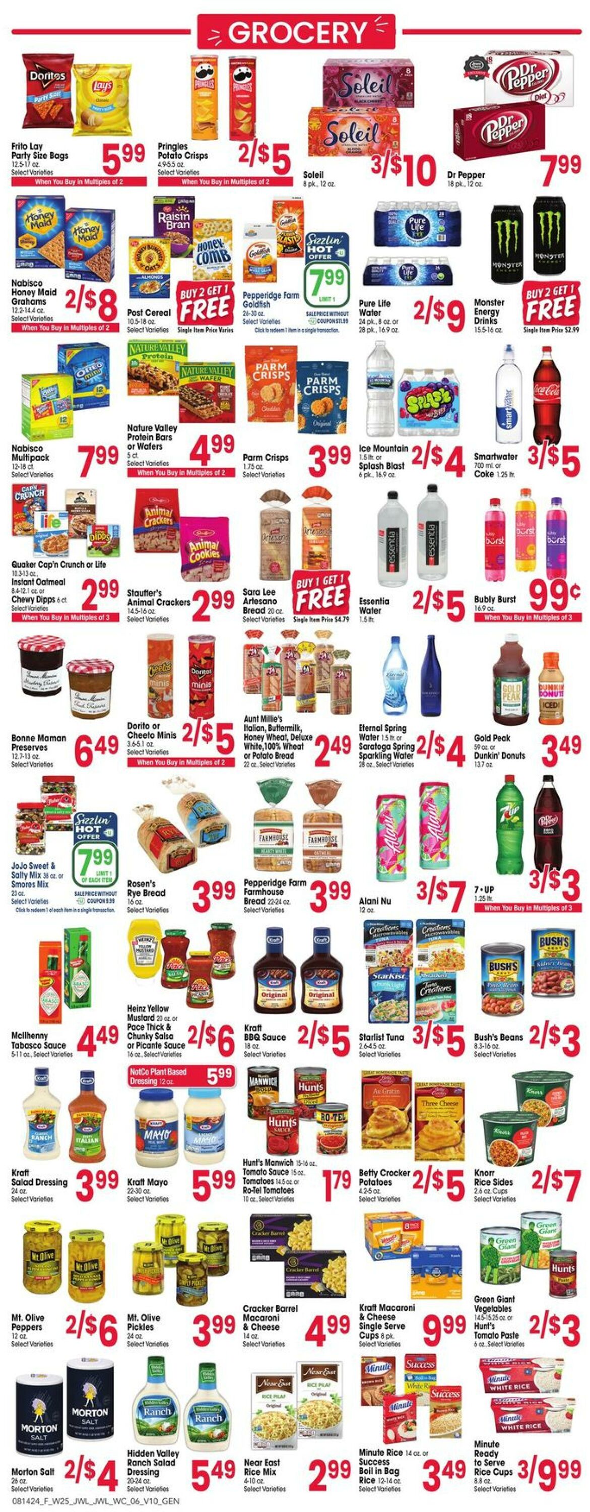 Weekly ad Jewel Osco 08/14/2024 - 08/20/2024