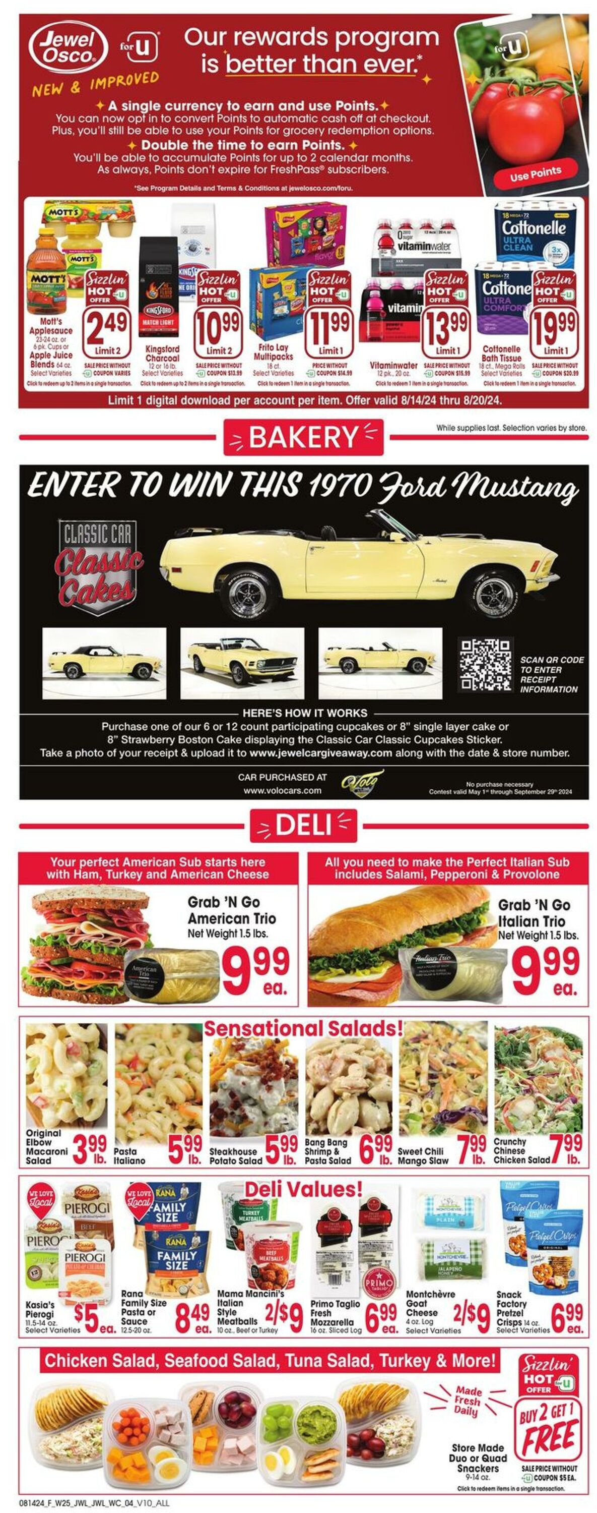 Weekly ad Jewel Osco 08/14/2024 - 08/20/2024