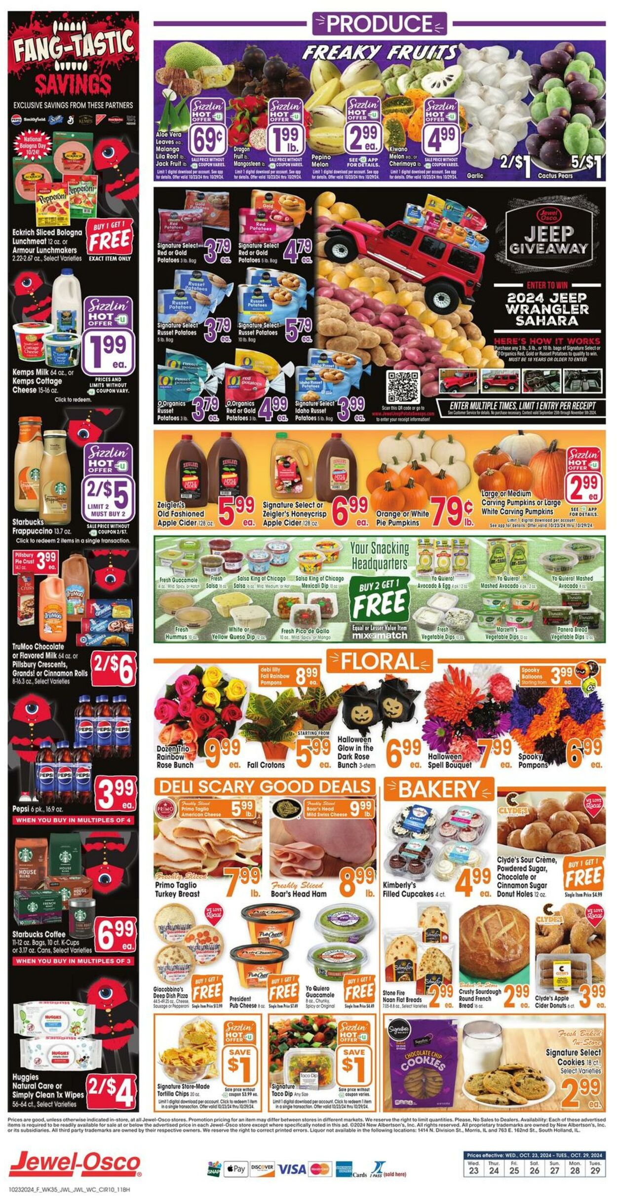 Weekly ad Jewel Osco 10/23/2024 - 10/29/2024