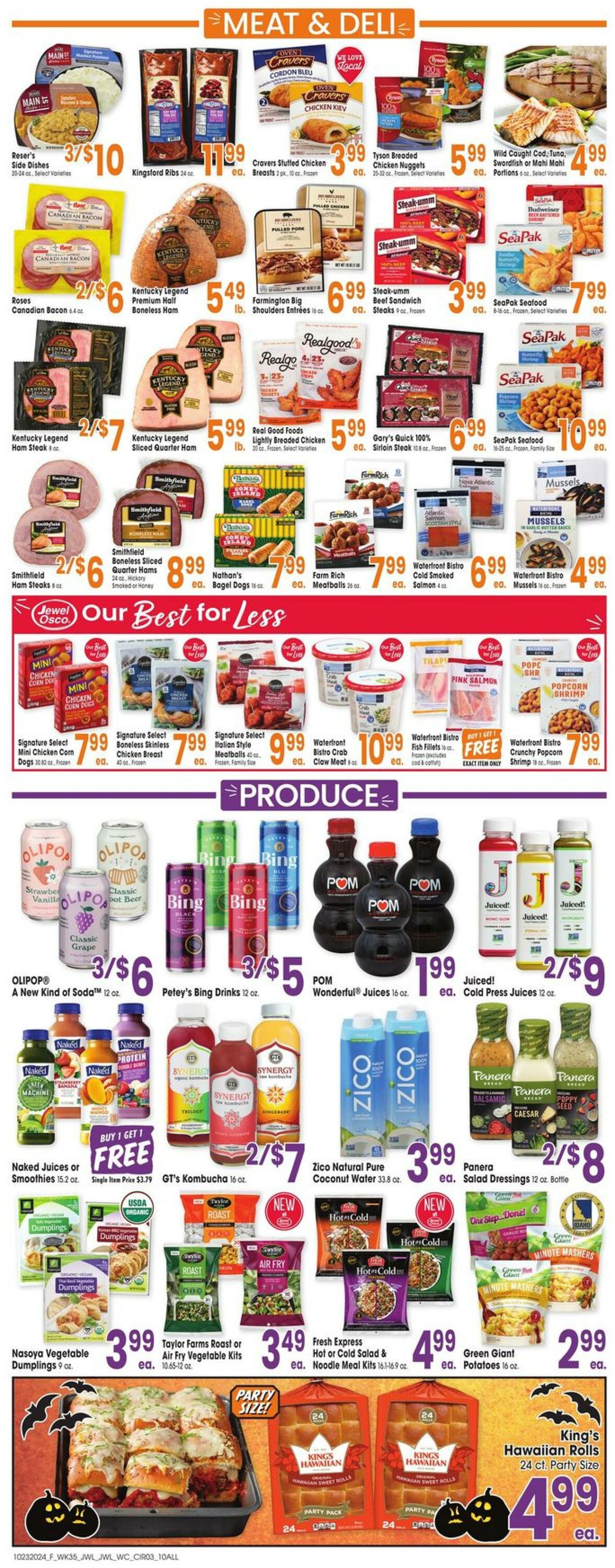 Weekly ad Jewel Osco 10/23/2024 - 10/29/2024