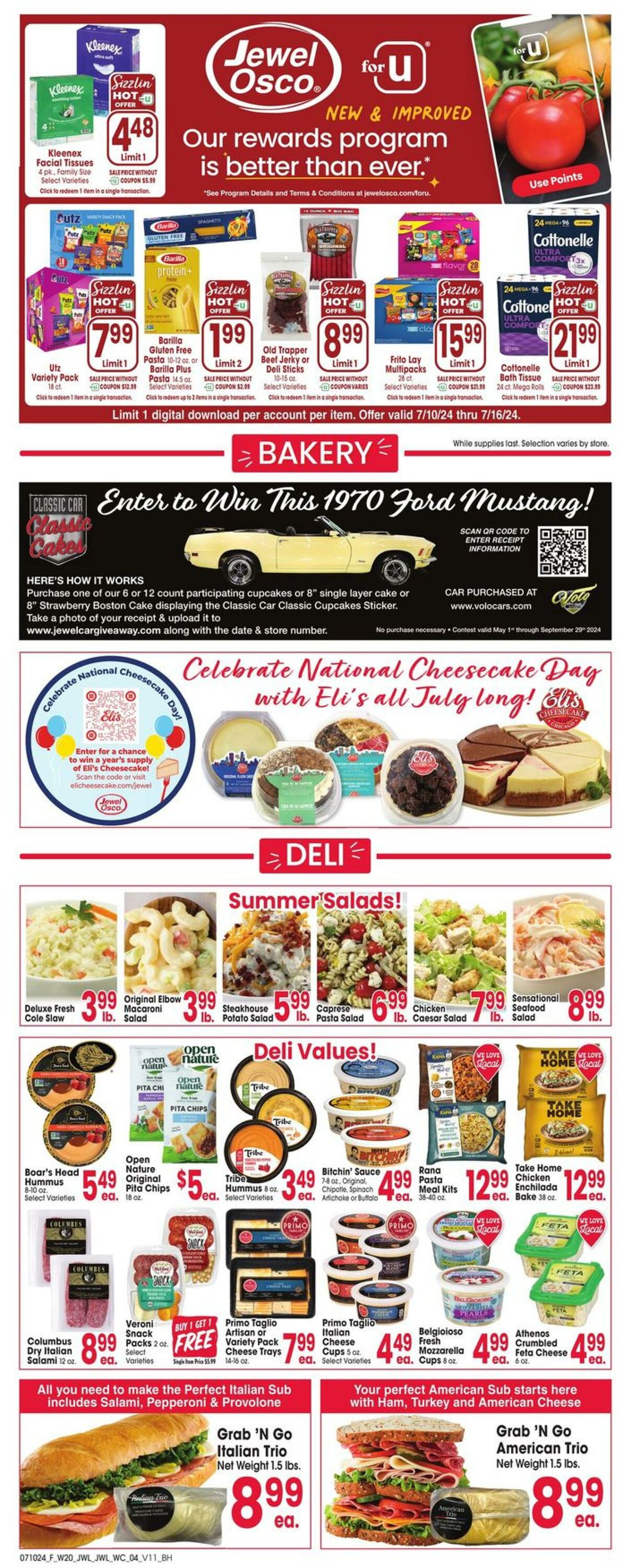 Weekly ad Jewel Osco 07/10/2024 - 07/16/2024