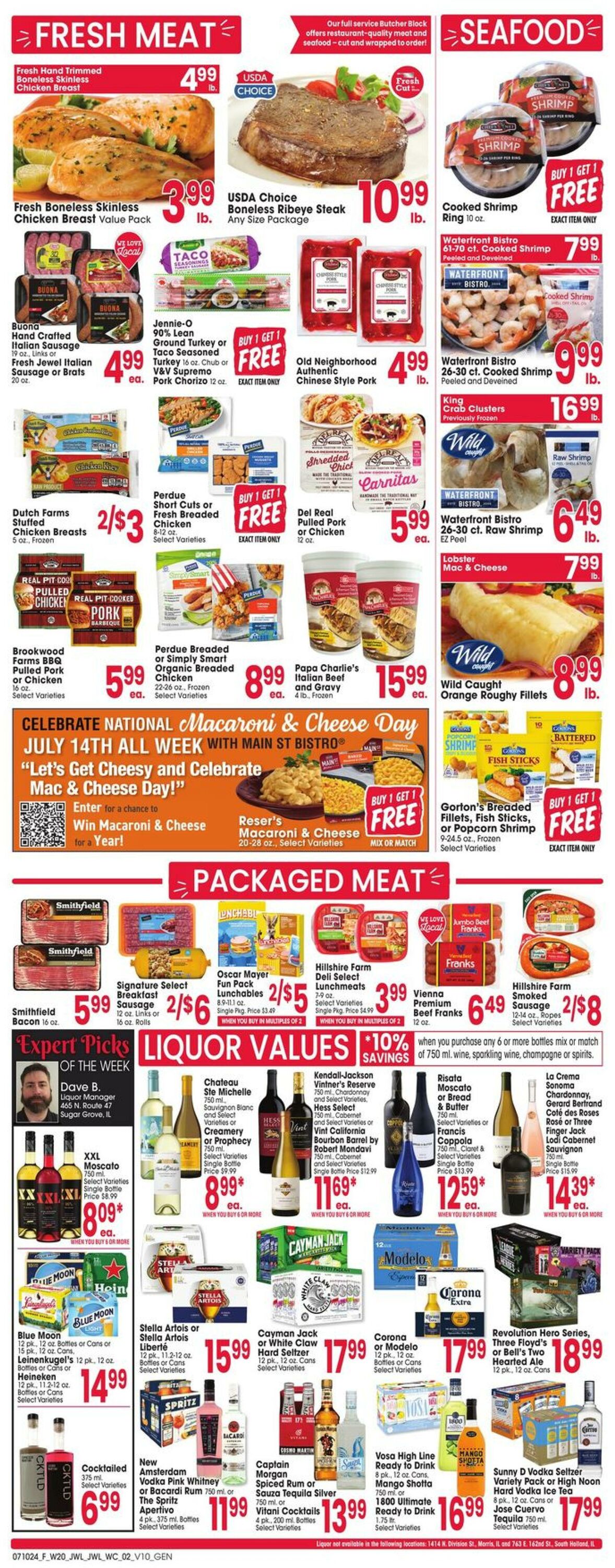 Weekly ad Jewel Osco 07/10/2024 - 07/16/2024