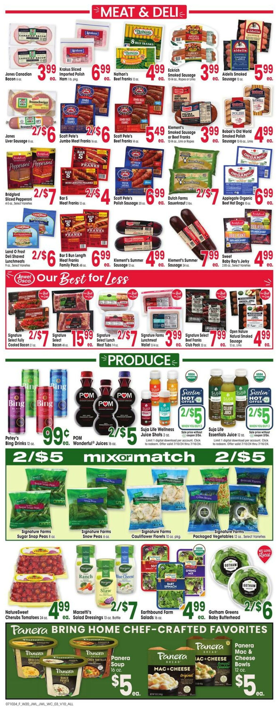 Weekly ad Jewel Osco 07/10/2024 - 07/16/2024