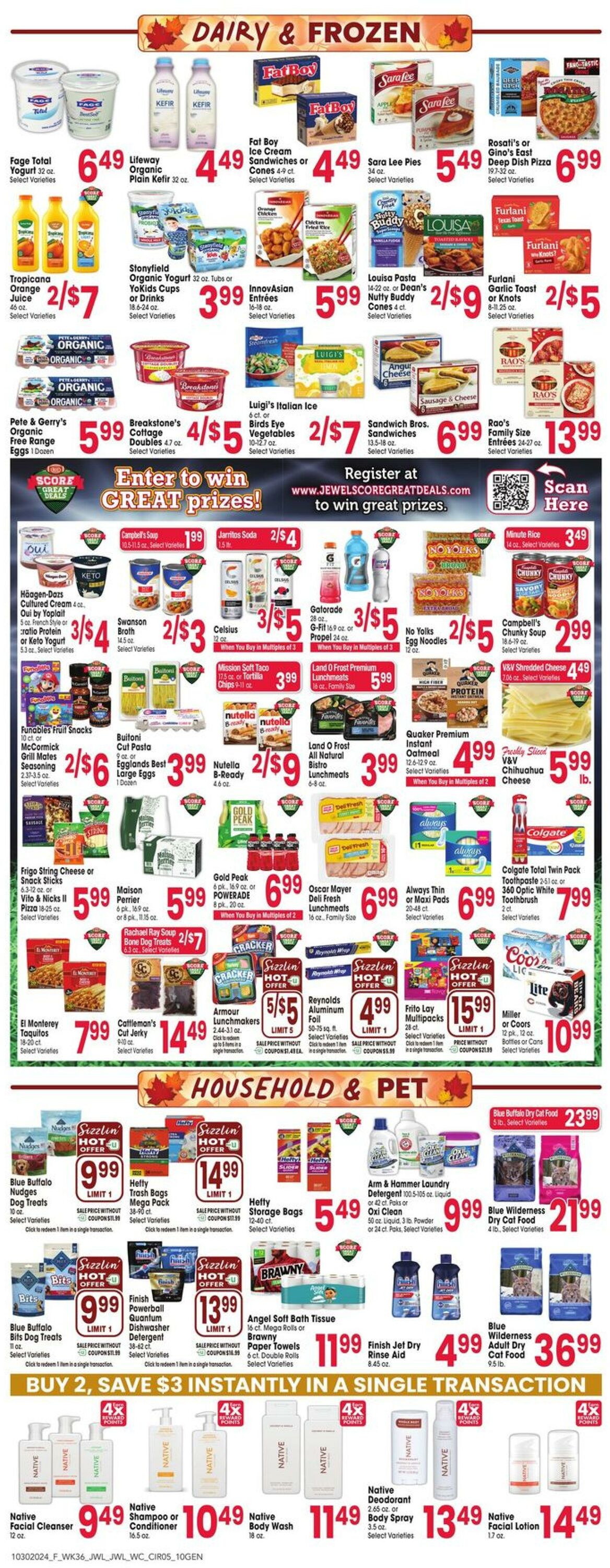 Weekly ad Jewel Osco 10/30/2024 - 11/05/2024