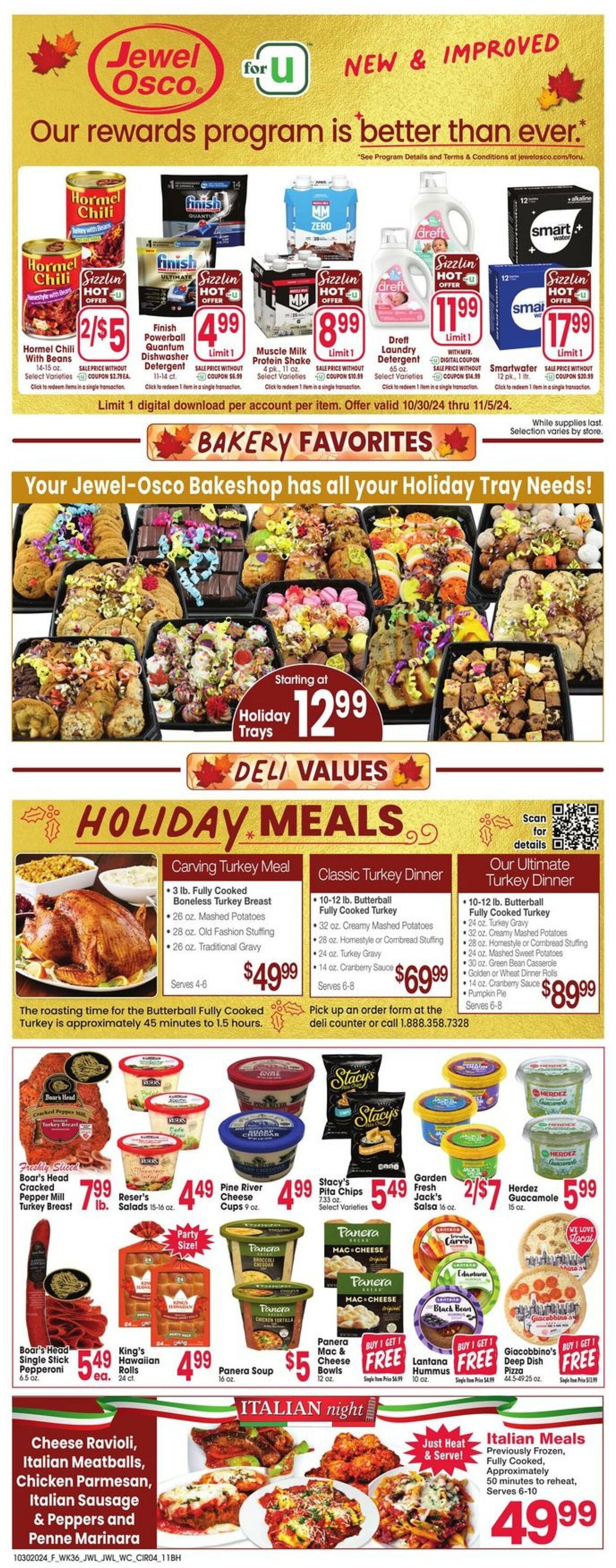 Weekly ad Jewel Osco 10/30/2024 - 11/05/2024