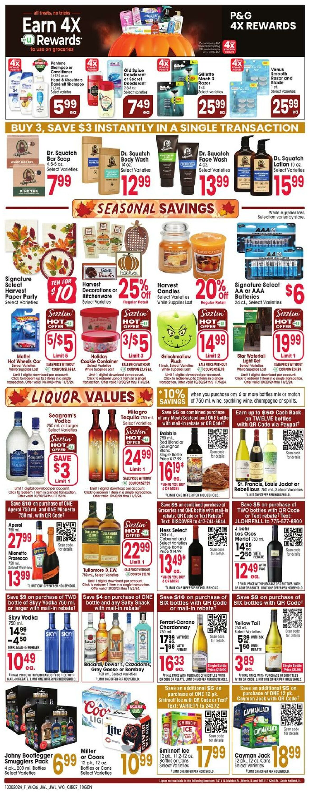 Weekly ad Jewel Osco 10/30/2024 - 11/05/2024