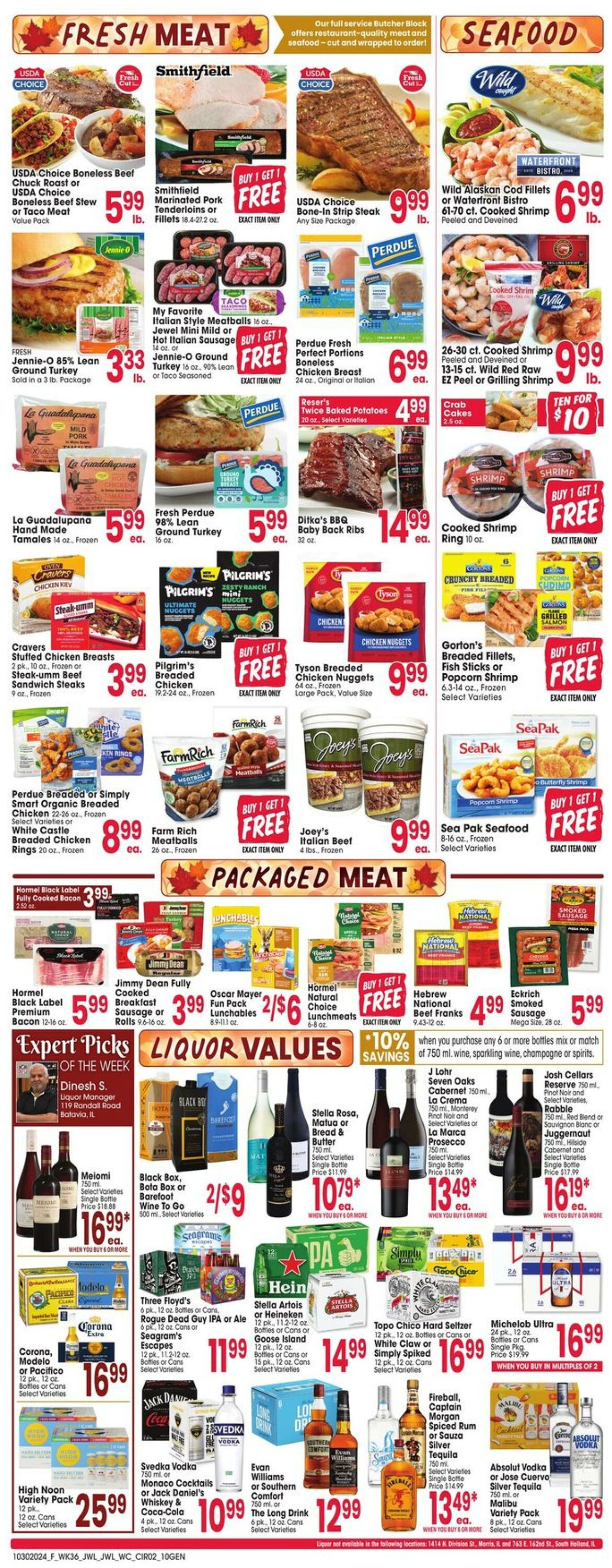 Weekly ad Jewel Osco 10/30/2024 - 11/05/2024