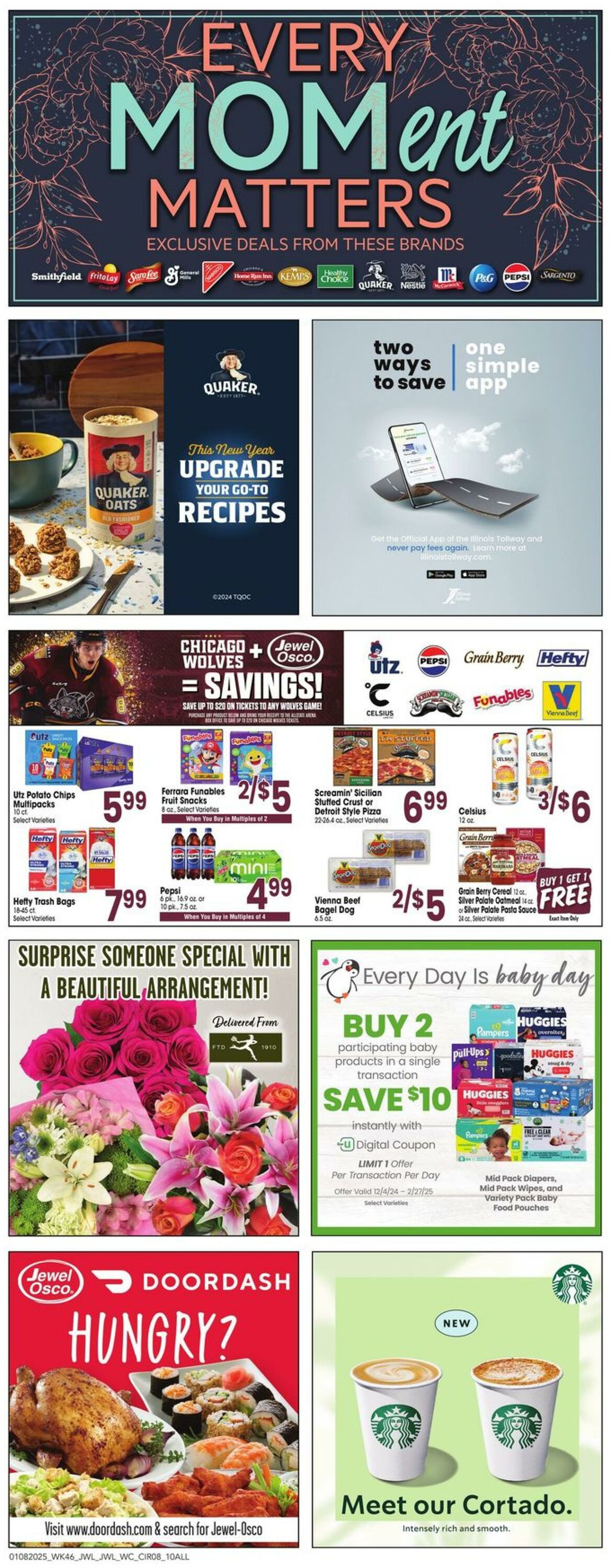 Weekly ad Jewel Osco 01/08/2025 - 01/14/2025