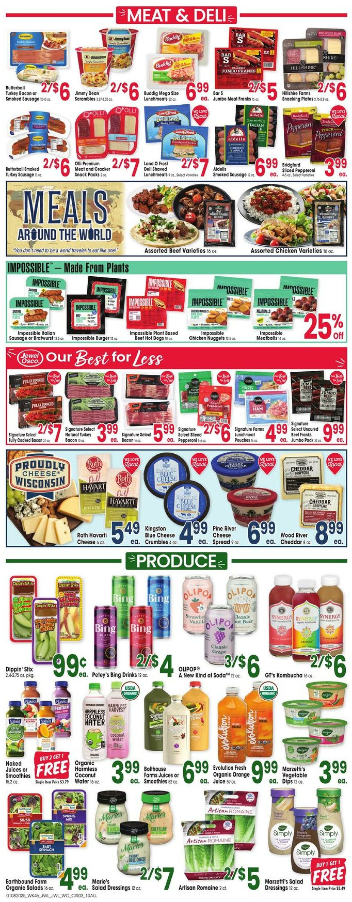 Weekly ad Jewel Osco 01/08/2025 - 01/14/2025