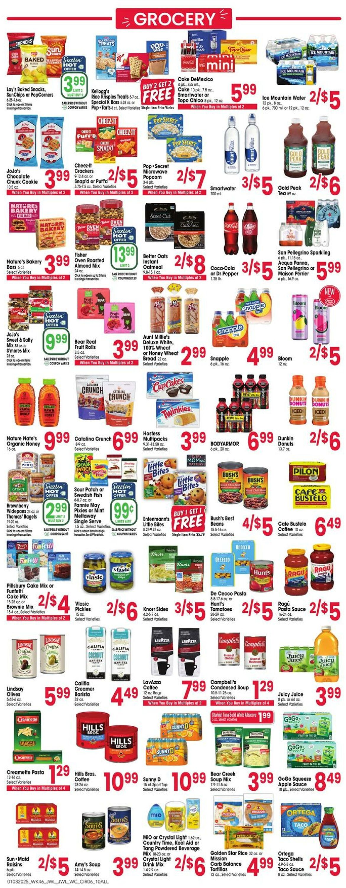 Weekly ad Jewel Osco 01/08/2025 - 01/14/2025