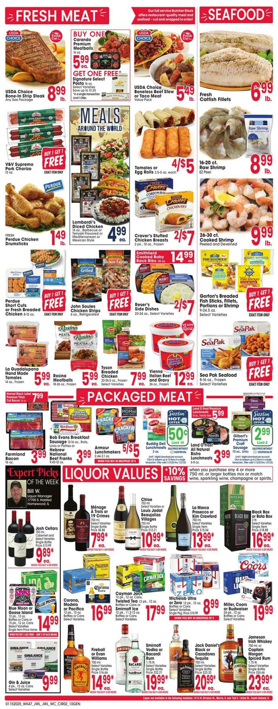 Weekly ad Jewel Osco 01/15/2025 - 01/21/2025