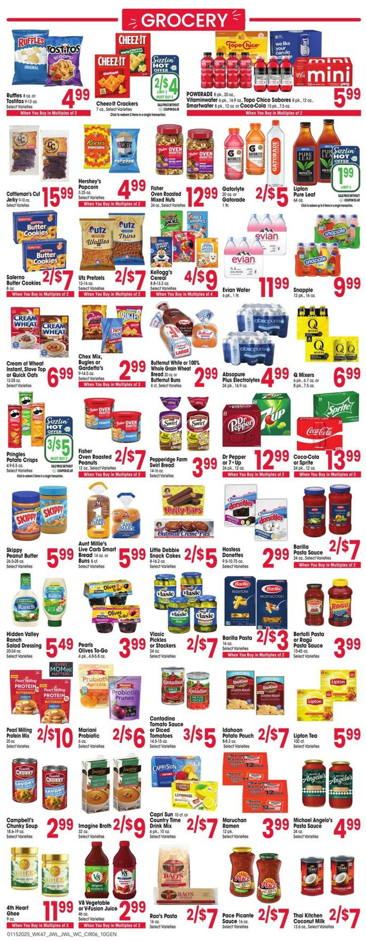 Weekly ad Jewel Osco 01/15/2025 - 01/21/2025