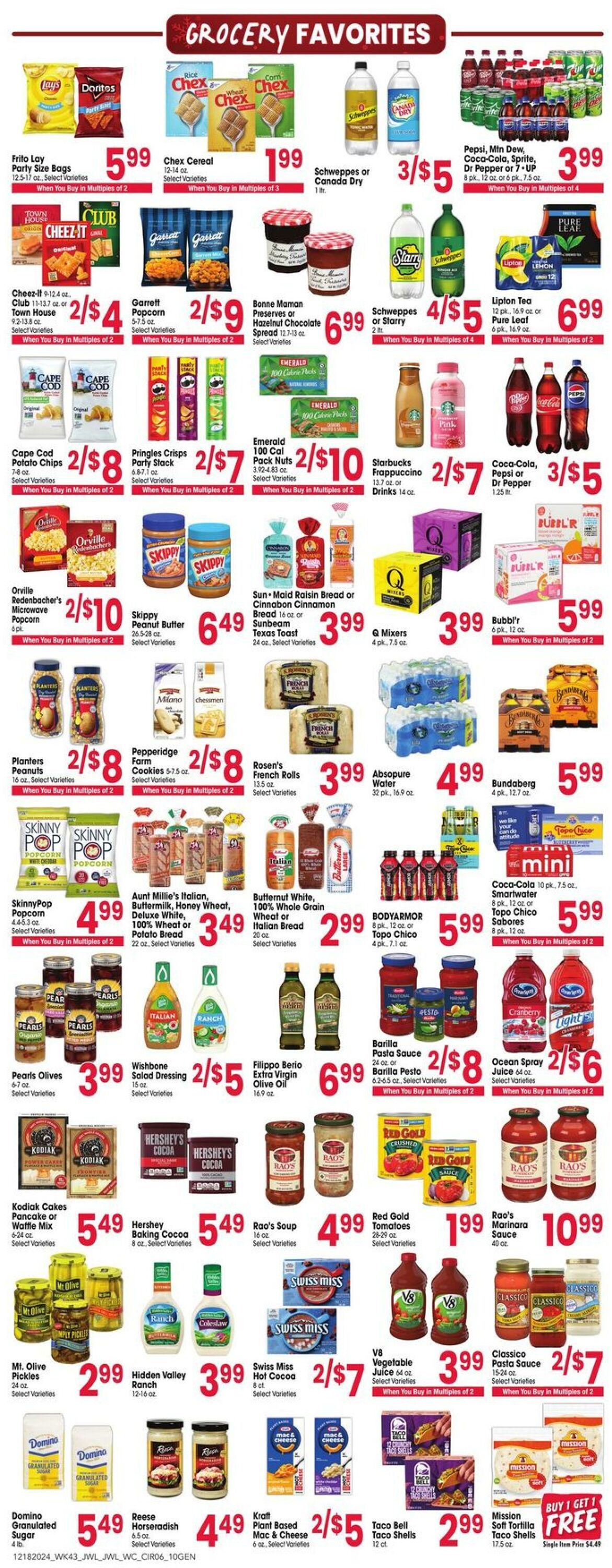 Weekly ad Jewel Osco 12/18/2024 - 12/24/2024