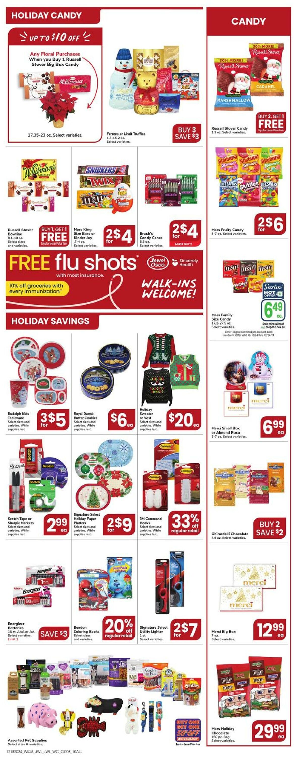 Weekly ad Jewel Osco 12/18/2024 - 12/24/2024