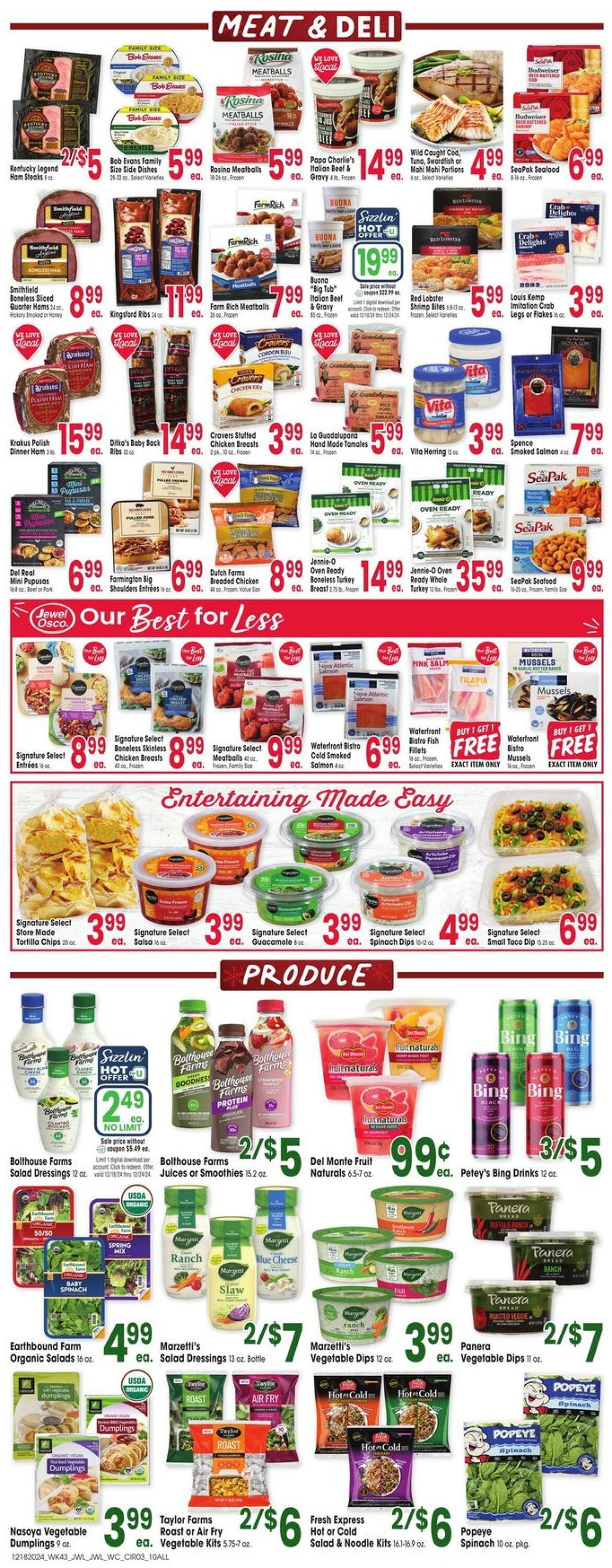 Weekly ad Jewel Osco 12/18/2024 - 12/24/2024