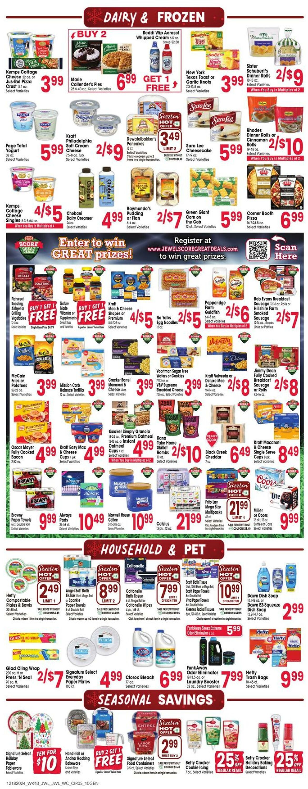 Weekly ad Jewel Osco 12/18/2024 - 12/24/2024