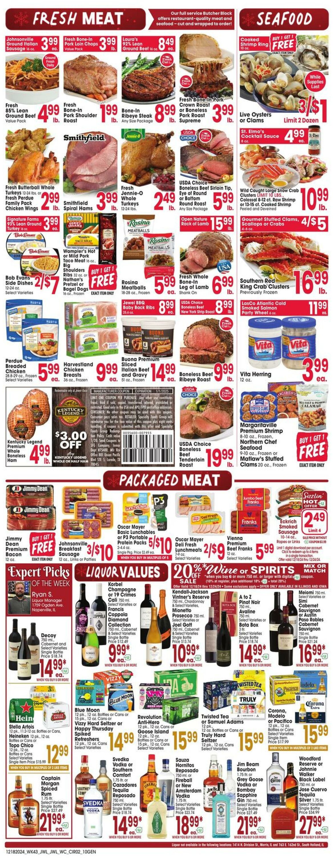 Weekly ad Jewel Osco 12/18/2024 - 12/24/2024