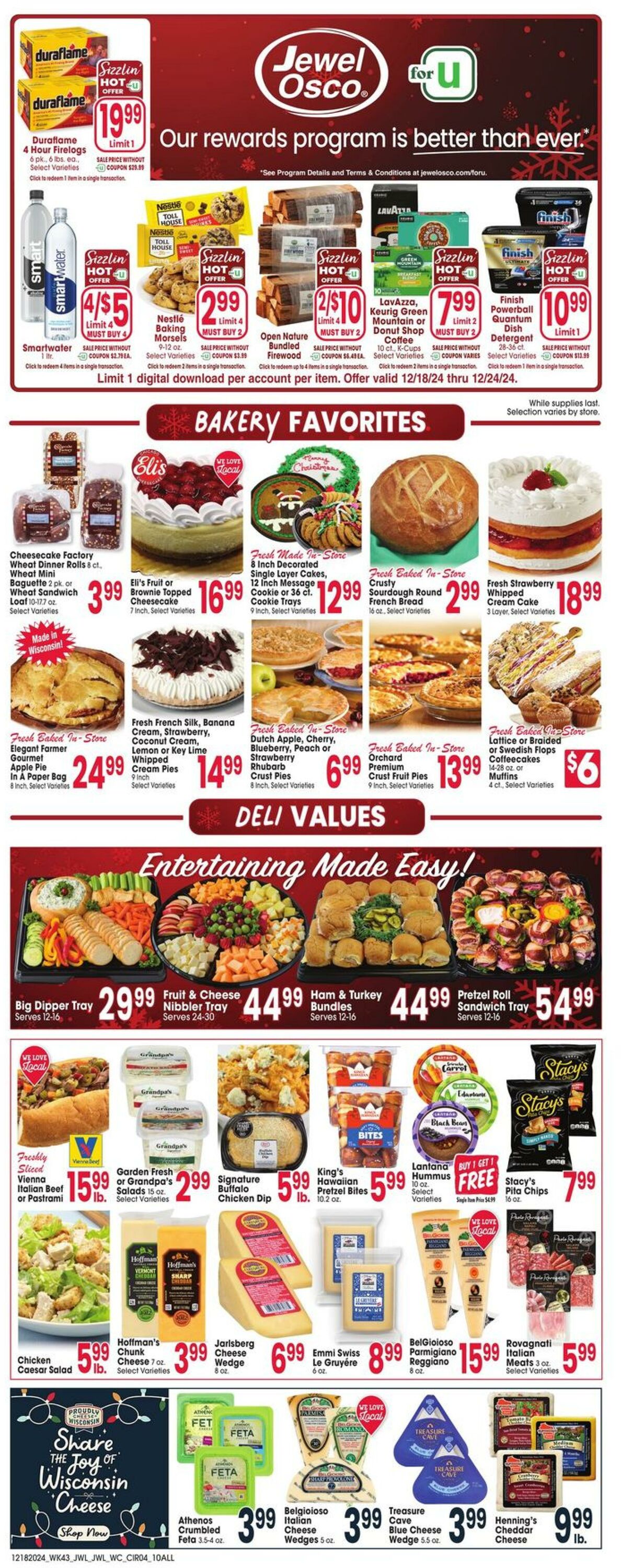 Weekly ad Jewel Osco 12/18/2024 - 12/24/2024