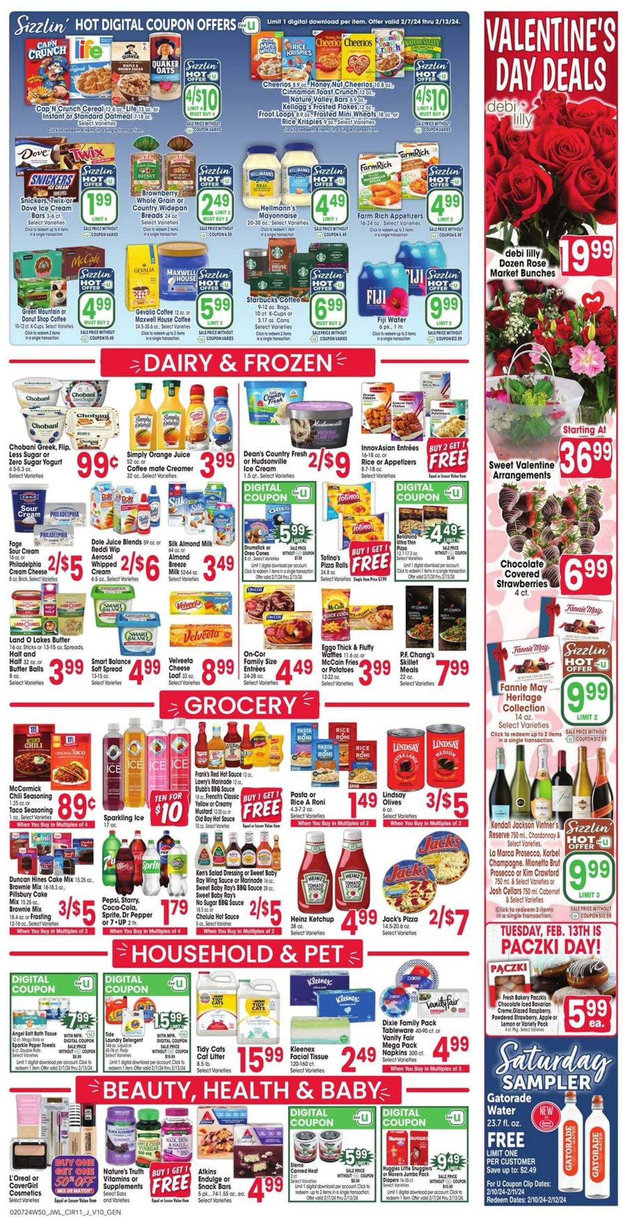 Weekly ad Jewel Osco 02/07/2024 - 02/13/2024