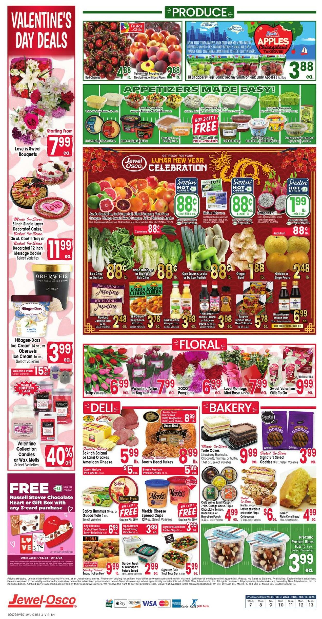 Weekly ad Jewel Osco 02/07/2024 - 02/13/2024