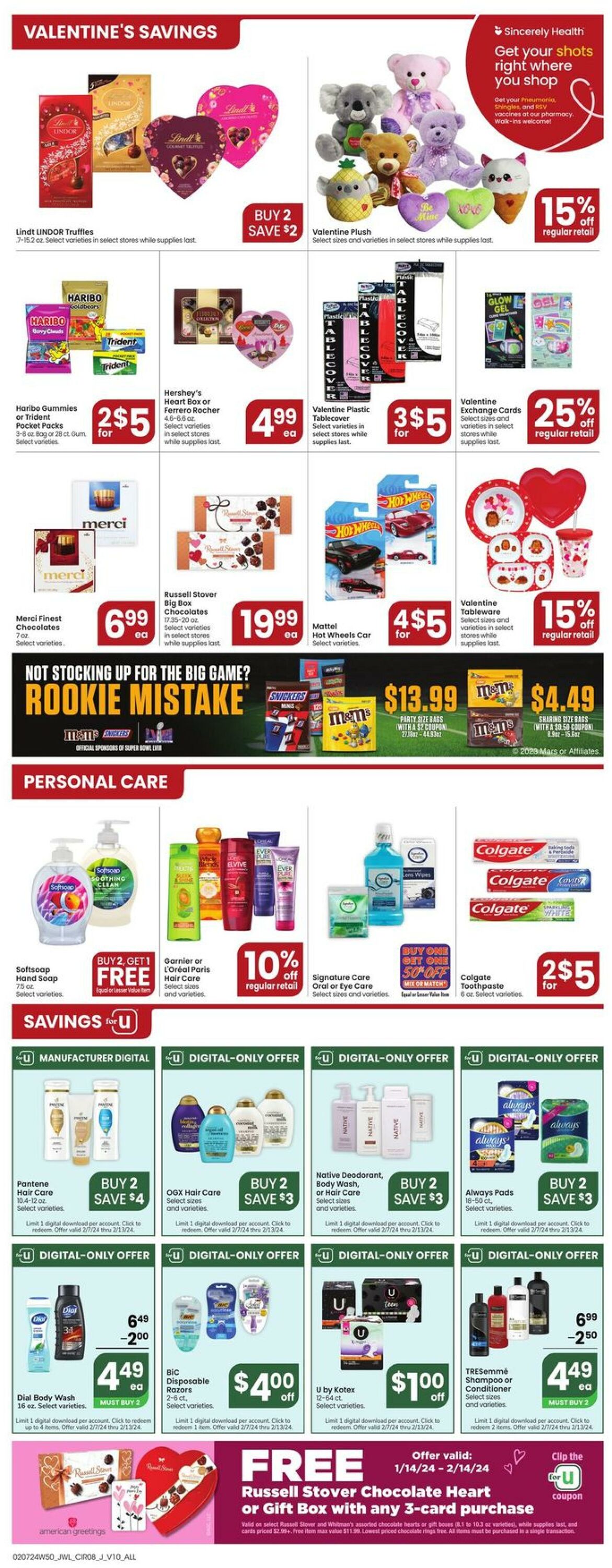 Weekly ad Jewel Osco 02/07/2024 - 02/13/2024