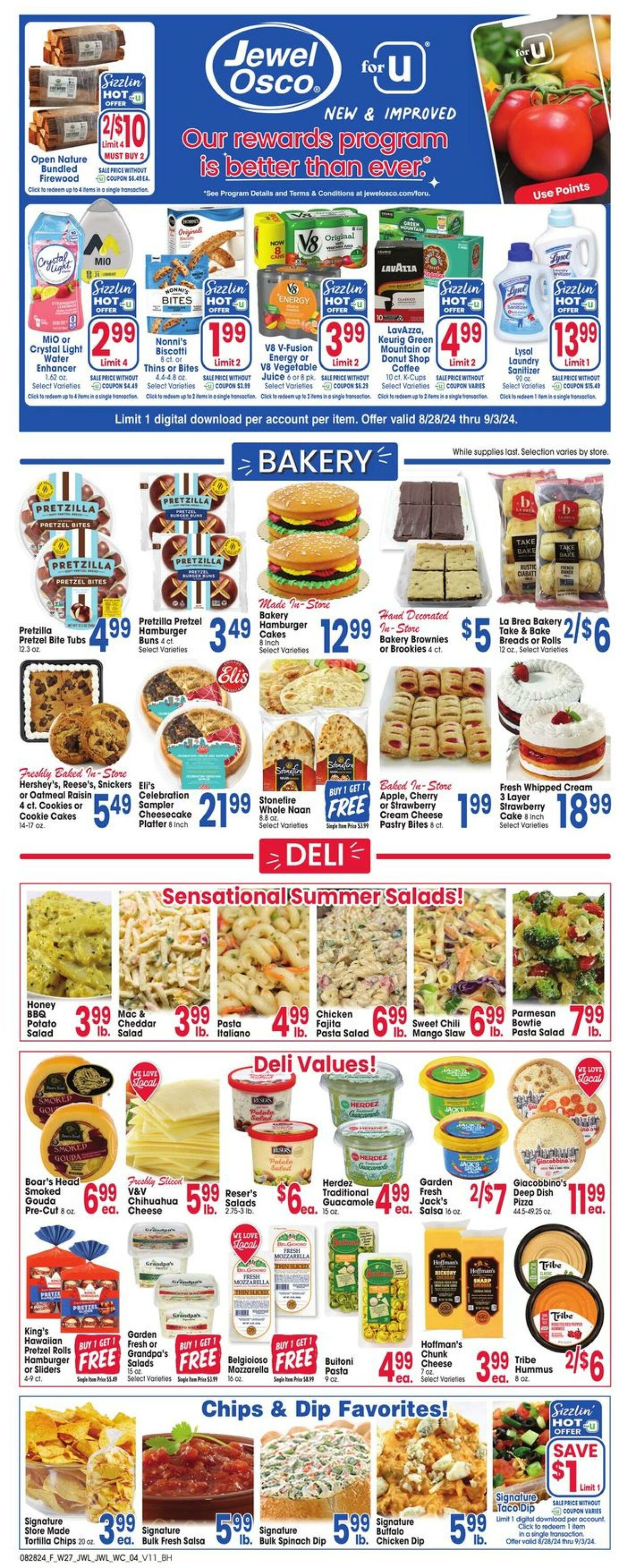 Weekly ad Jewel Osco 08/28/2024 - 09/03/2024