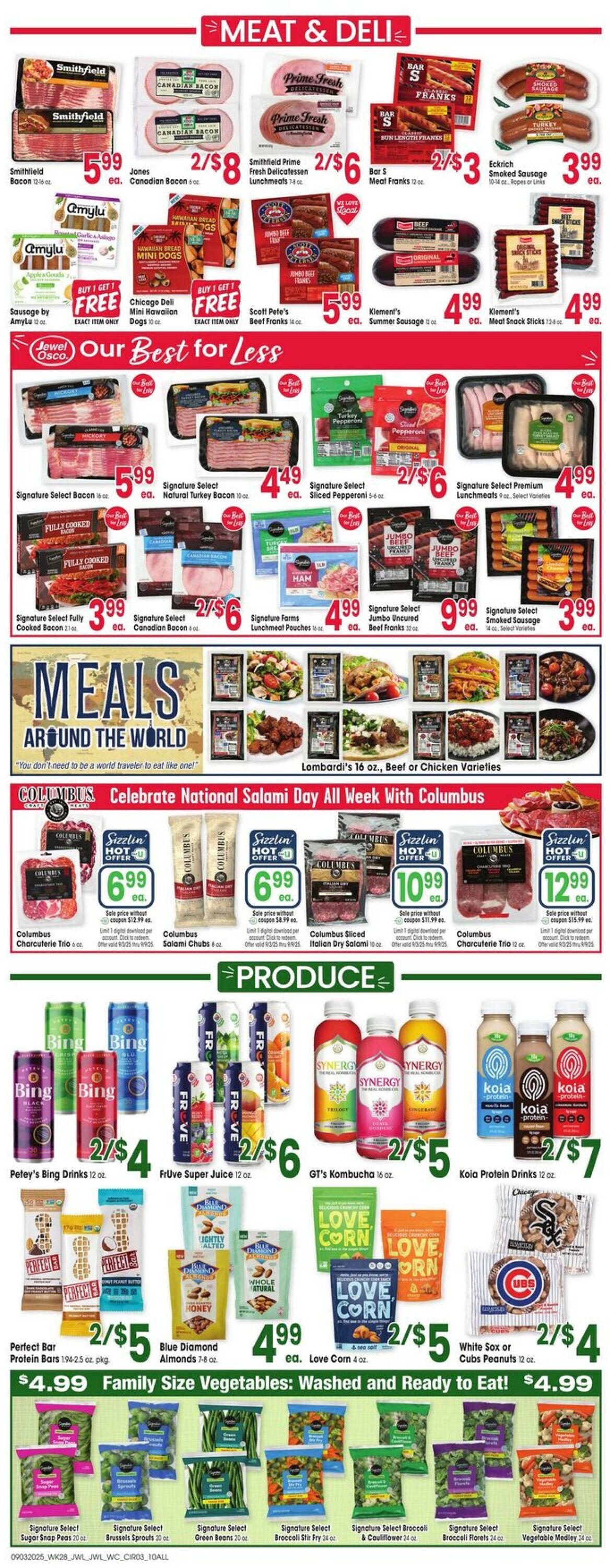 Weekly ad Jewel Osco 09/03/2025 - 09/09/2025