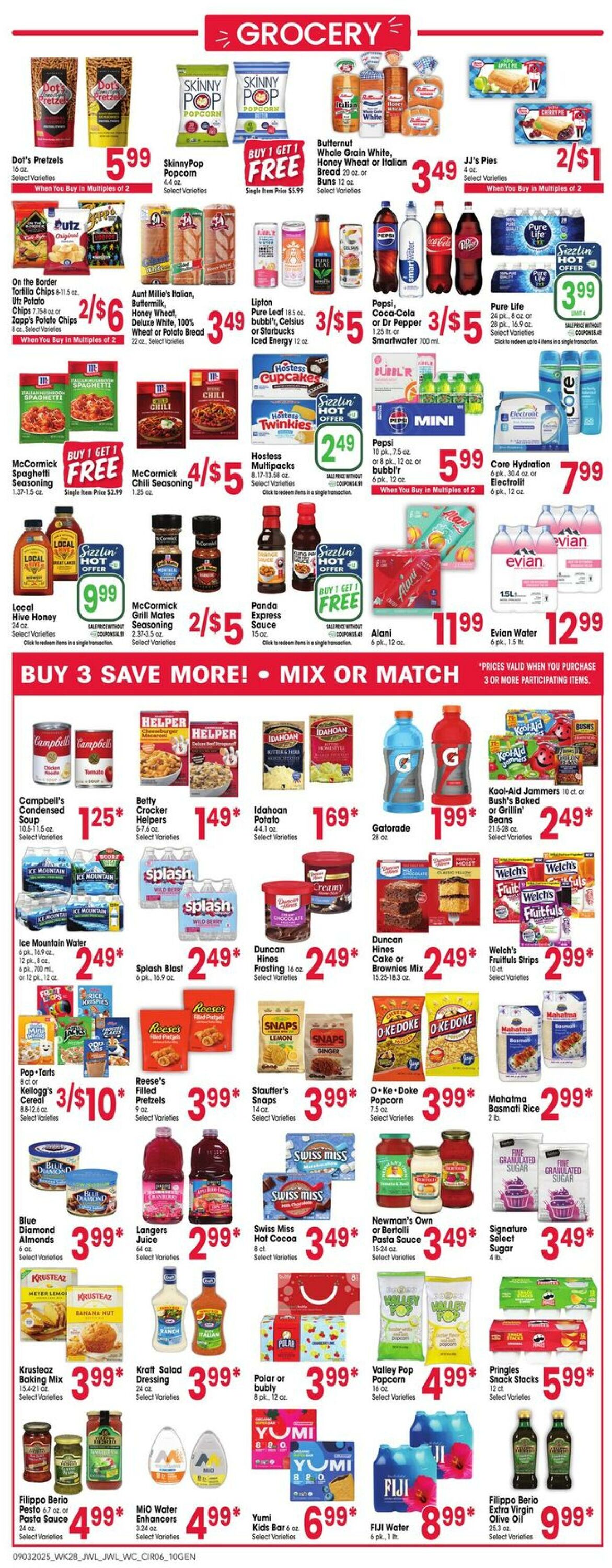 Weekly ad Jewel Osco 09/03/2025 - 09/09/2025