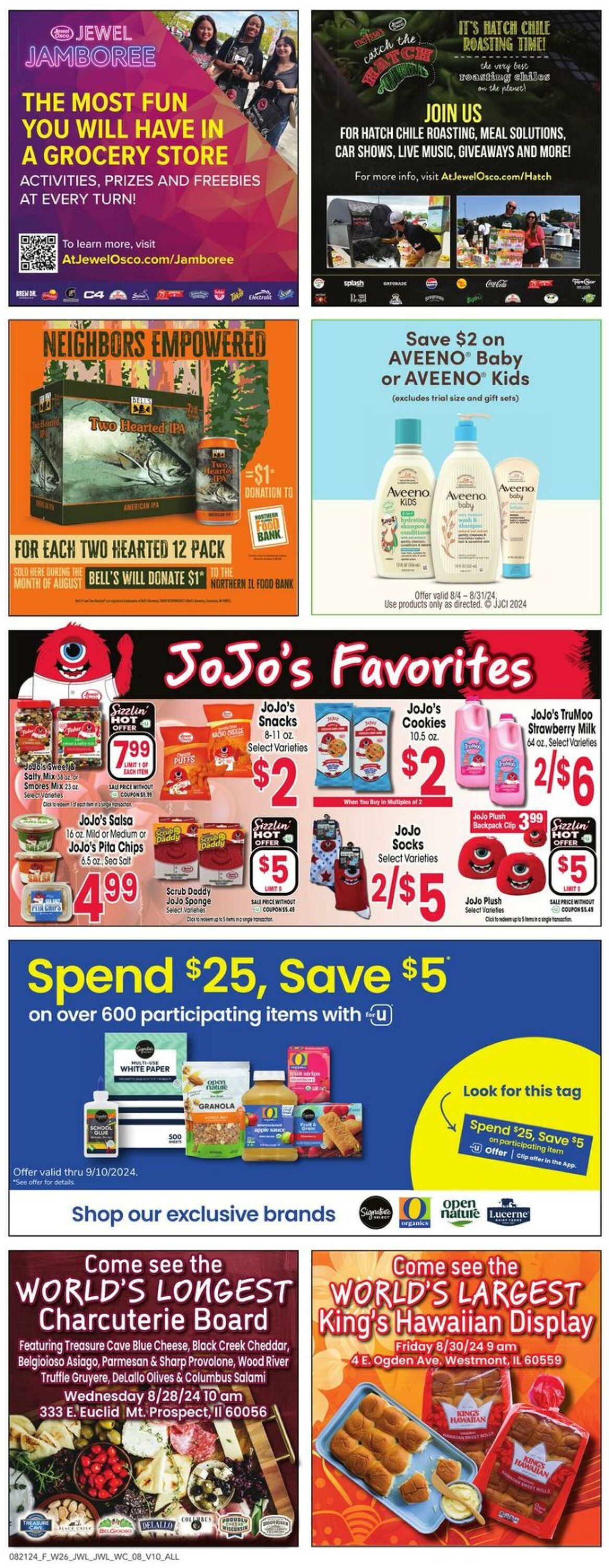 Weekly ad Jewel Osco 08/21/2024 - 08/27/2024