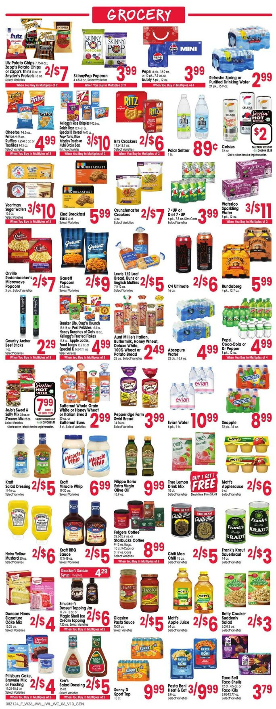 Weekly ad Jewel Osco 08/21/2024 - 08/27/2024