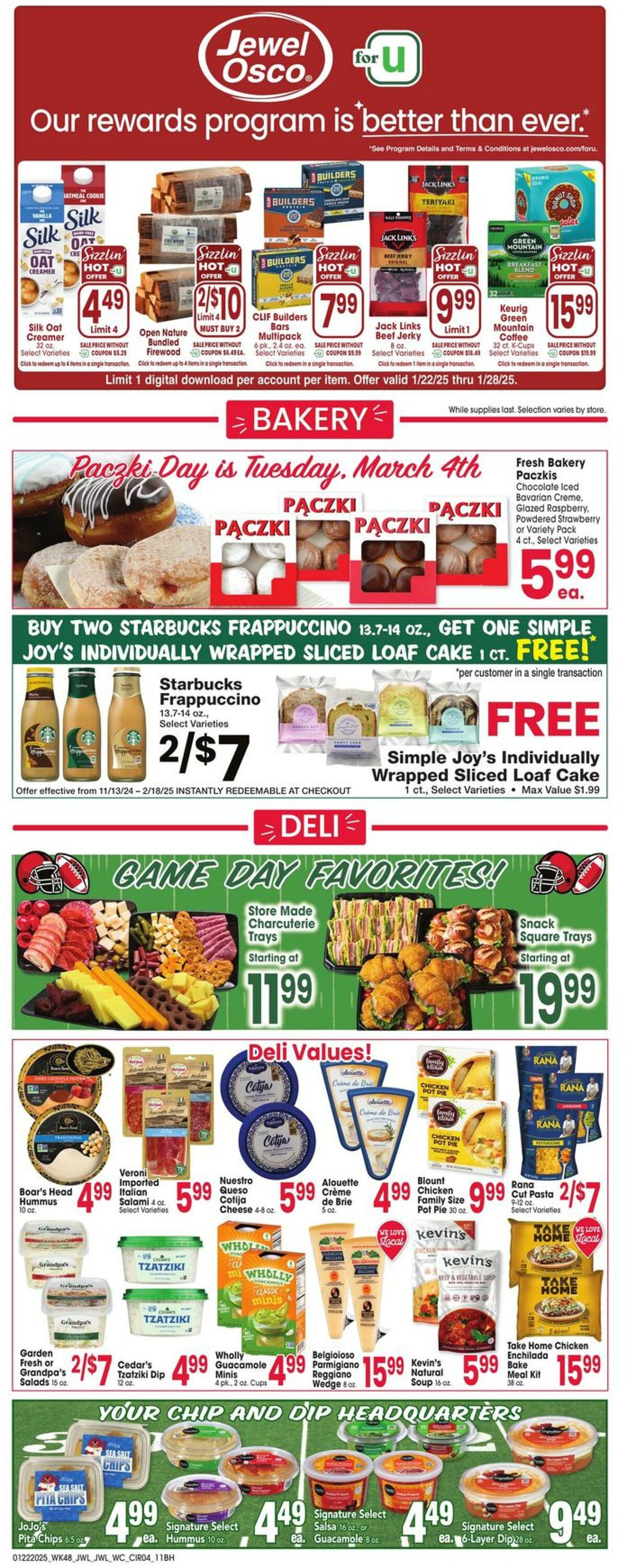 Weekly ad Jewel Osco 01/22/2025 - 01/28/2025