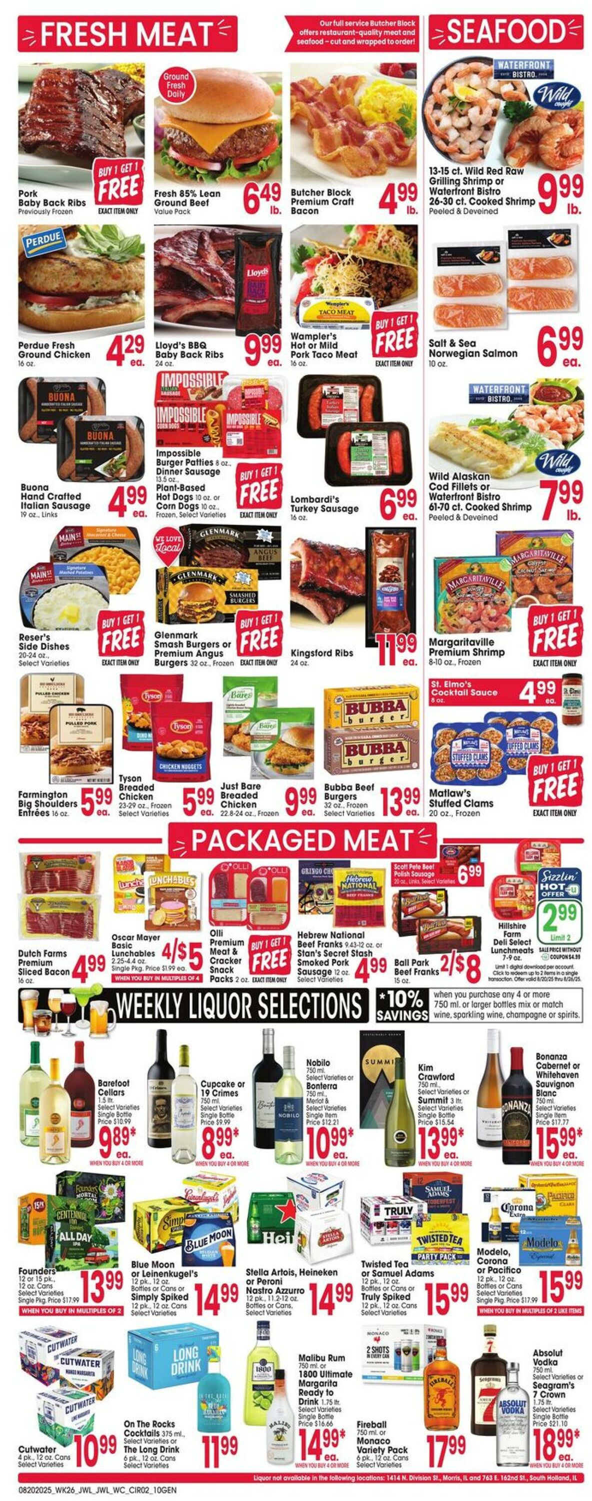 Weekly ad Jewel Osco 08/20/2025 - 08/26/2025