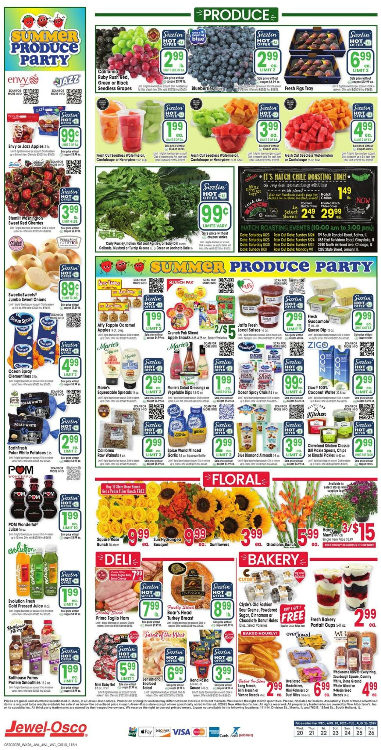 Weekly ad Jewel Osco 08/20/2025 - 08/26/2025
