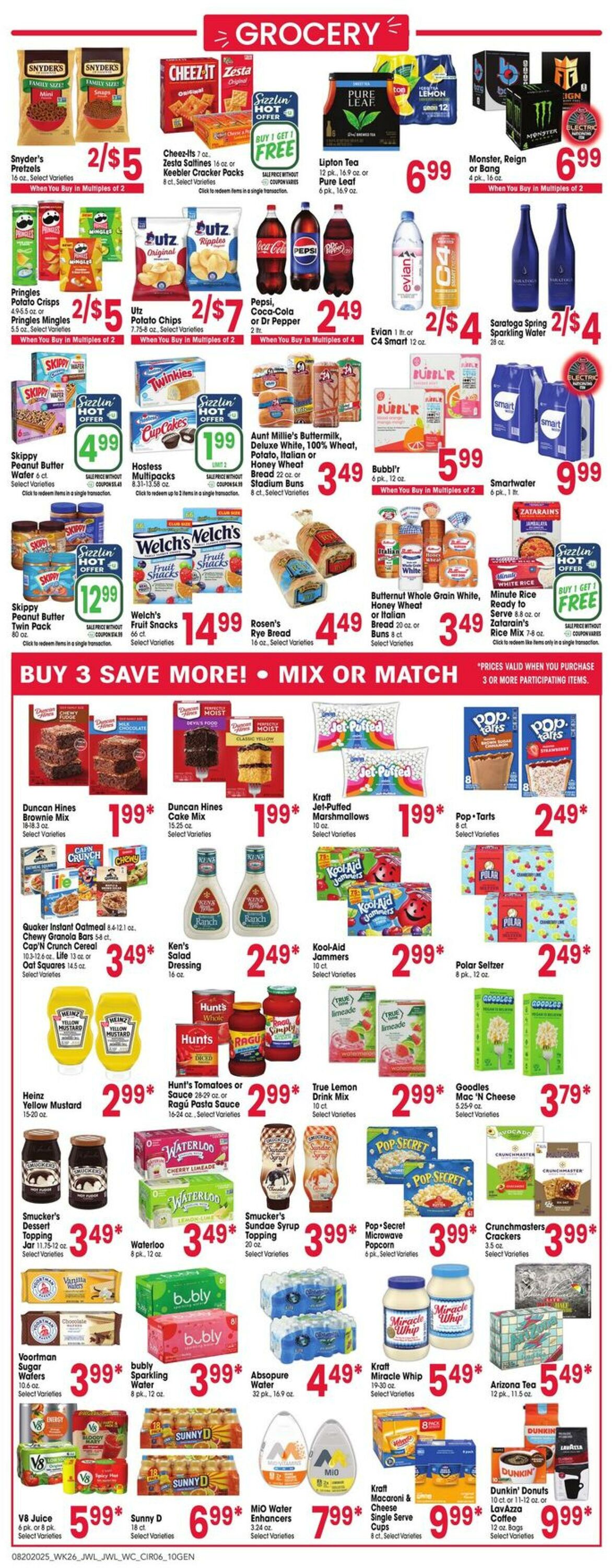 Weekly ad Jewel Osco 08/20/2025 - 08/26/2025