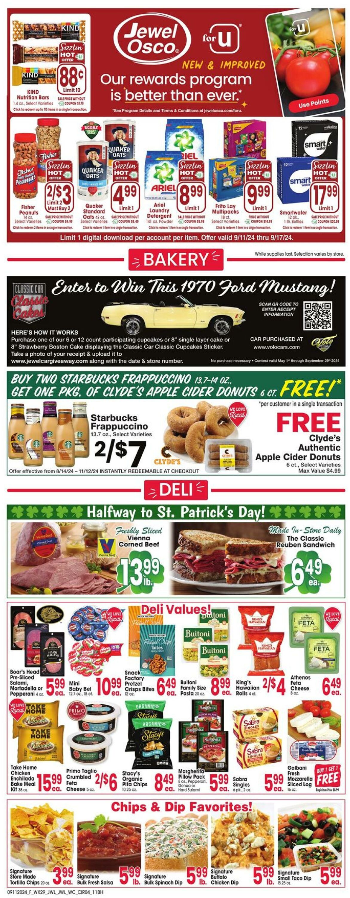 Weekly ad Jewel Osco 09/11/2024 - 09/17/2024