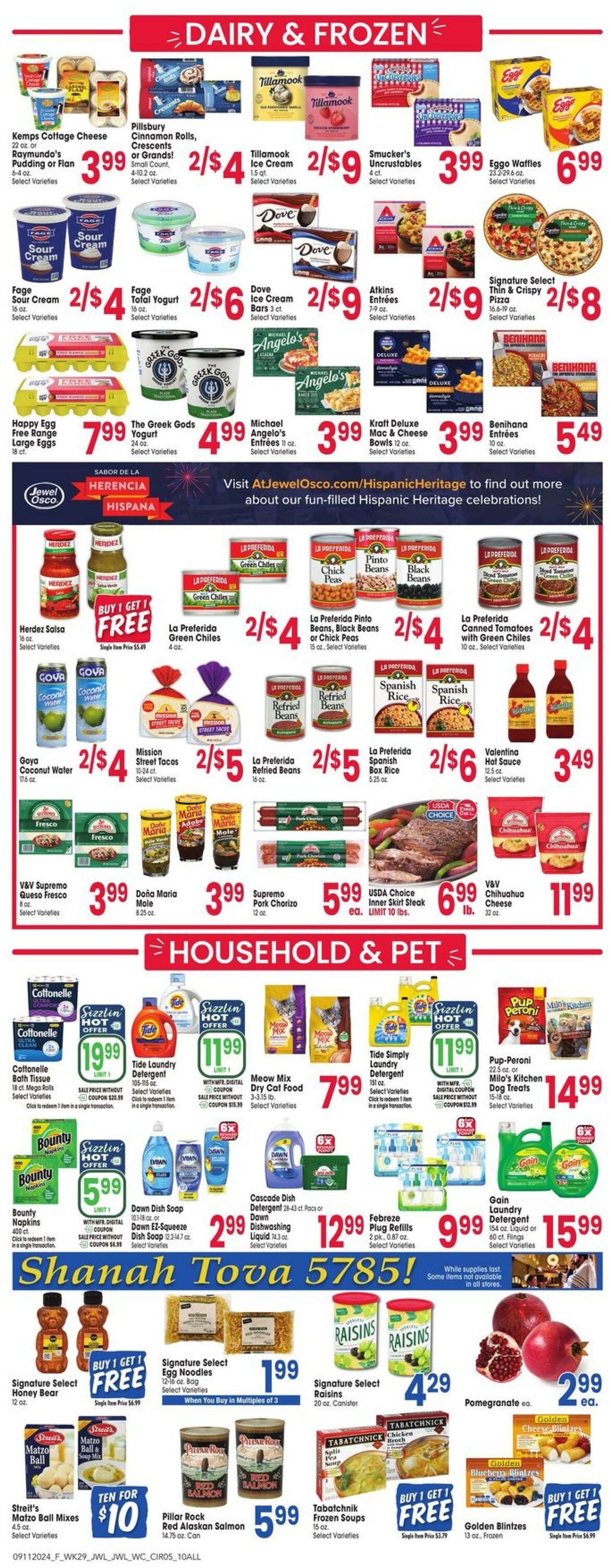 Weekly ad Jewel Osco 09/11/2024 - 09/17/2024